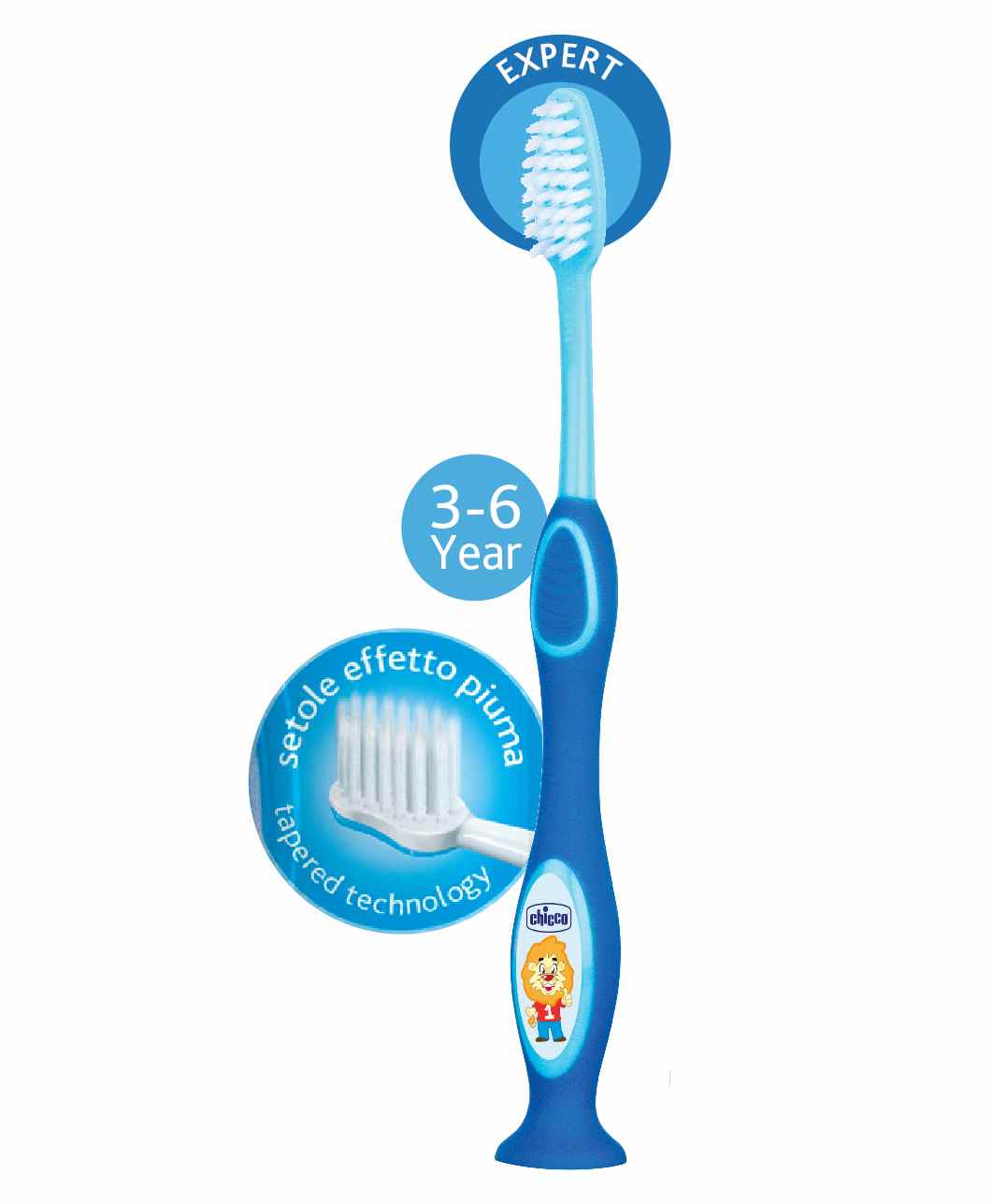 Chicco Toothbrush (Colours May Vary) - 17 cm-picture-25