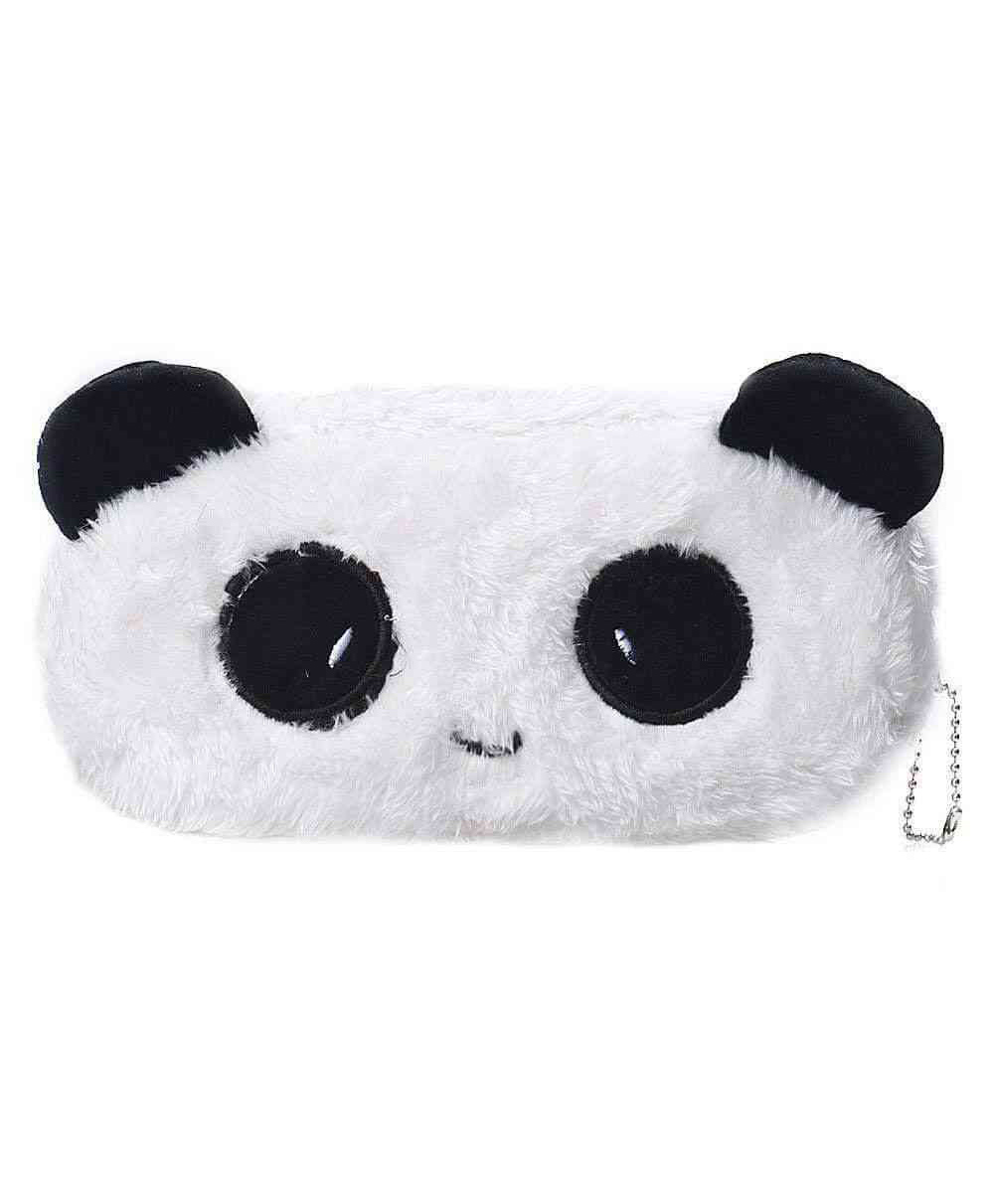 Panda Pencil Pouch Soft Toys for Children, Kids Favorite Pencil Box and Cosmetic Pouch for Girls Multi Functional Pen Box-image-1