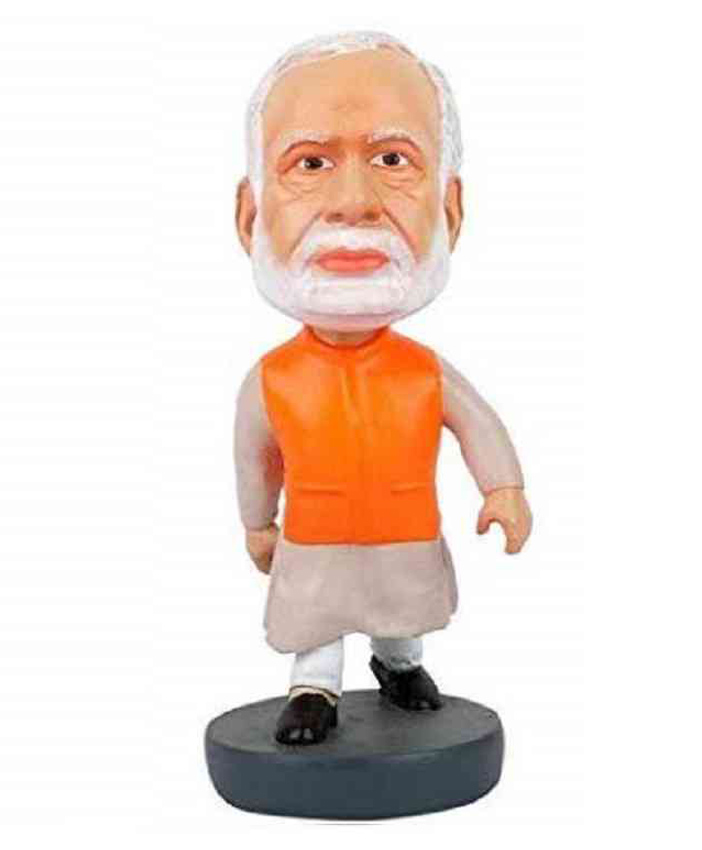 Awestuffs Best Prime Minister Car Decoration Bobblehead Action Figure- Height 10 cm-image-23