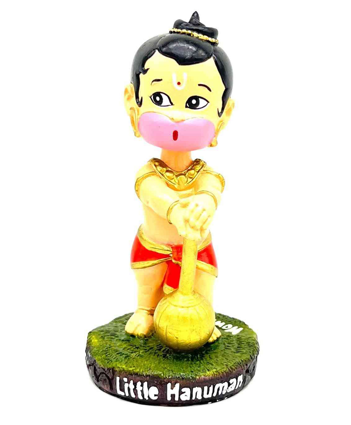 Awestuffs Little Hanuman Car Decoration Bobblehead Action Figure - Height 12 cm-picture-23