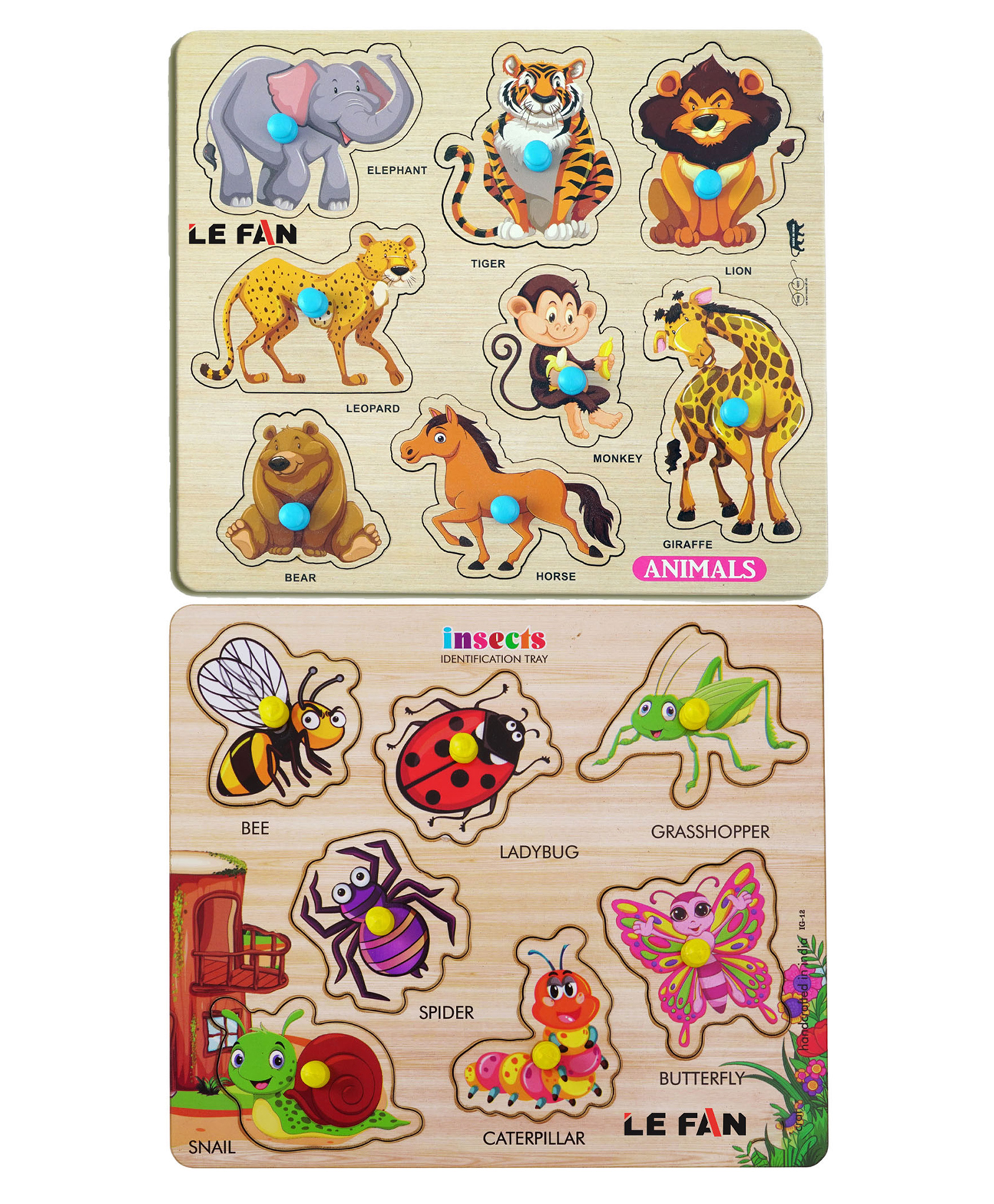 Mingkids Kids Fort Pre Nursery Educational Jigsaw Puzzles Pack Of 2 - 15 Pieces-image-17