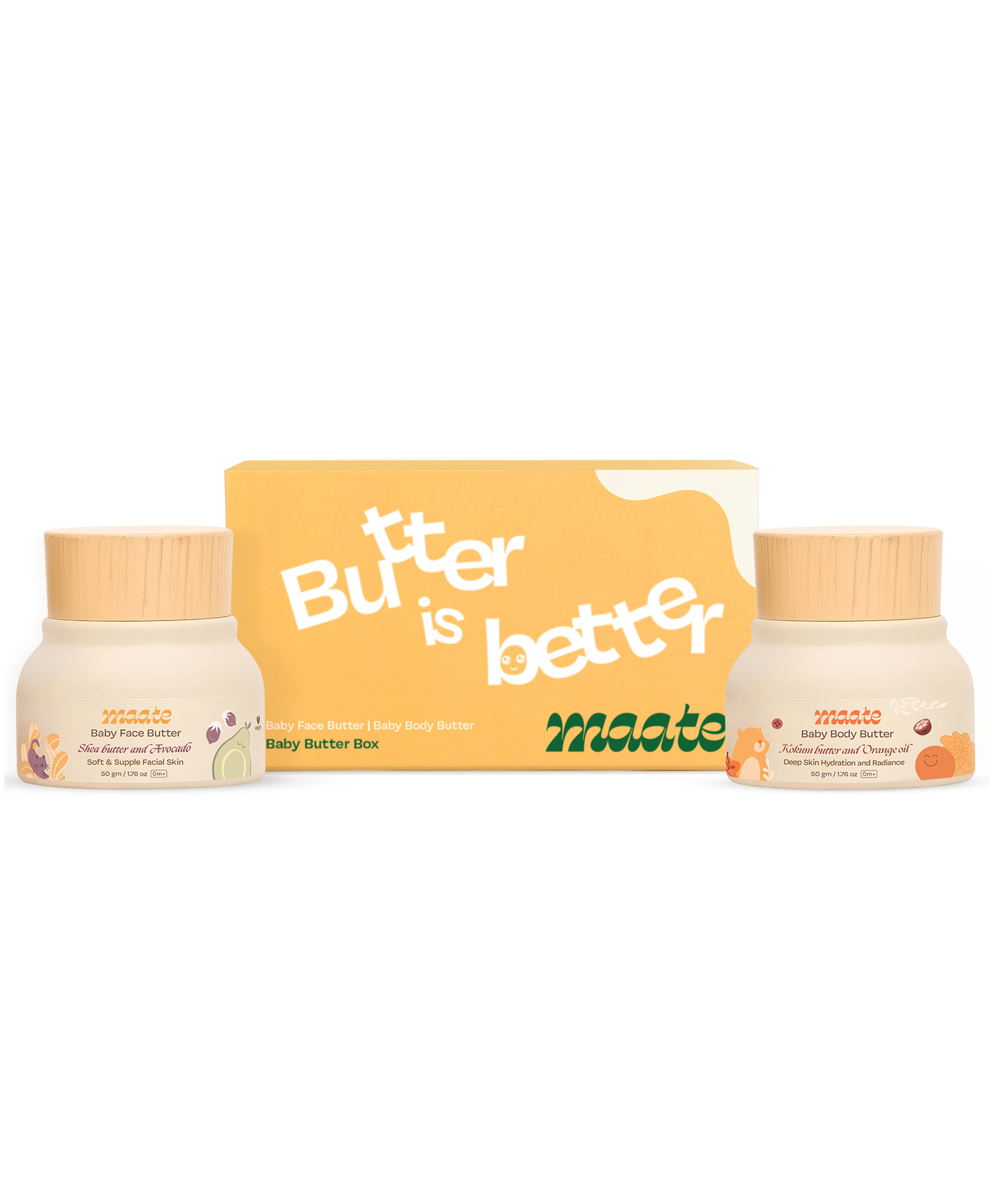 MAATE Moisturizing Face & Body Butter Travel Pack - 50 g Each-picture-21