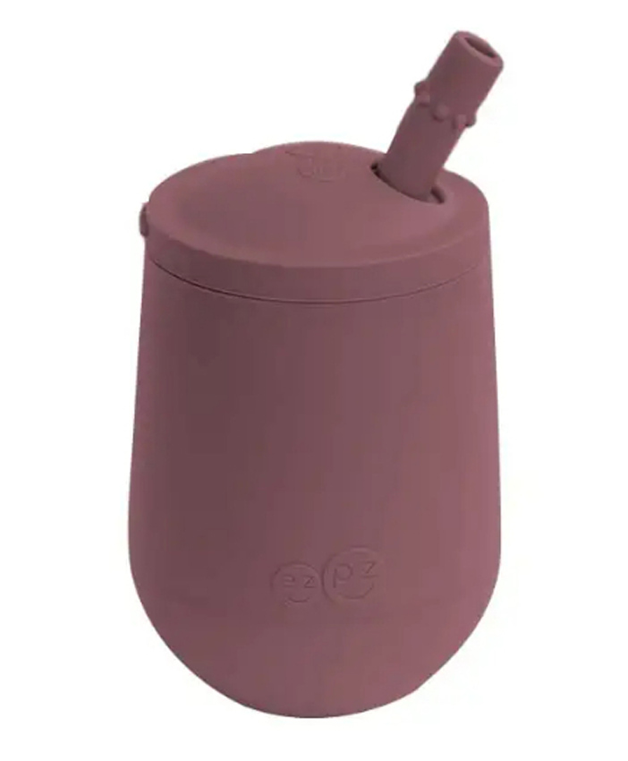 ezpz Mini Cup with Straw Training System Mauve - 118 ml-picture-26