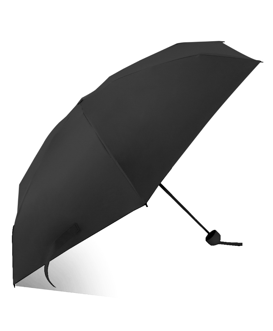 Absorbia 5 Fold Double Layer Folding Portable Umbrella - Black-picture-23