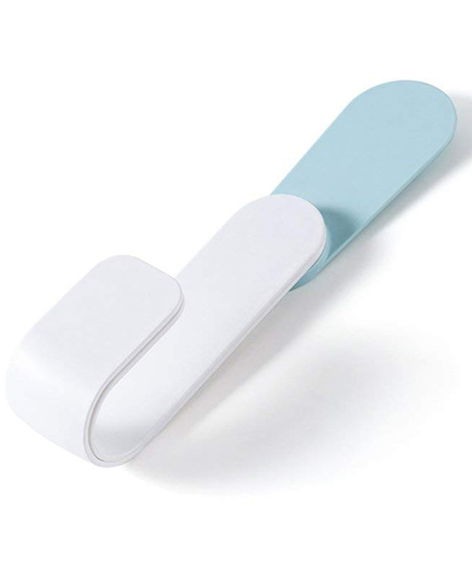 MOMISY Plastic Self Adhesive Wall Mounted Rotatable Adjustable Hanging Hook - White-picture-17