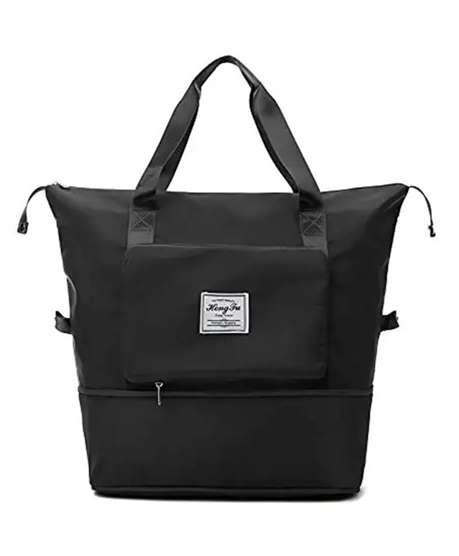 MOMISY Expandable Diaper Bag-Black-image-4
