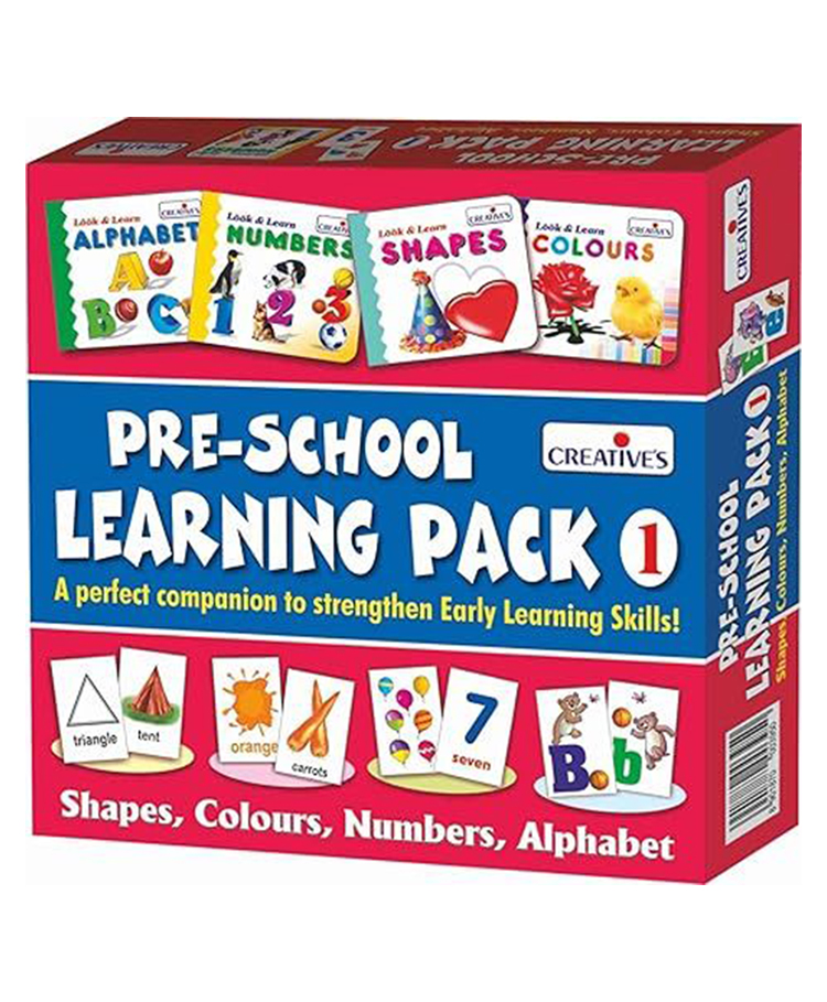 Creative Pre School Learning Pack 1 - Multicolor-picture-41