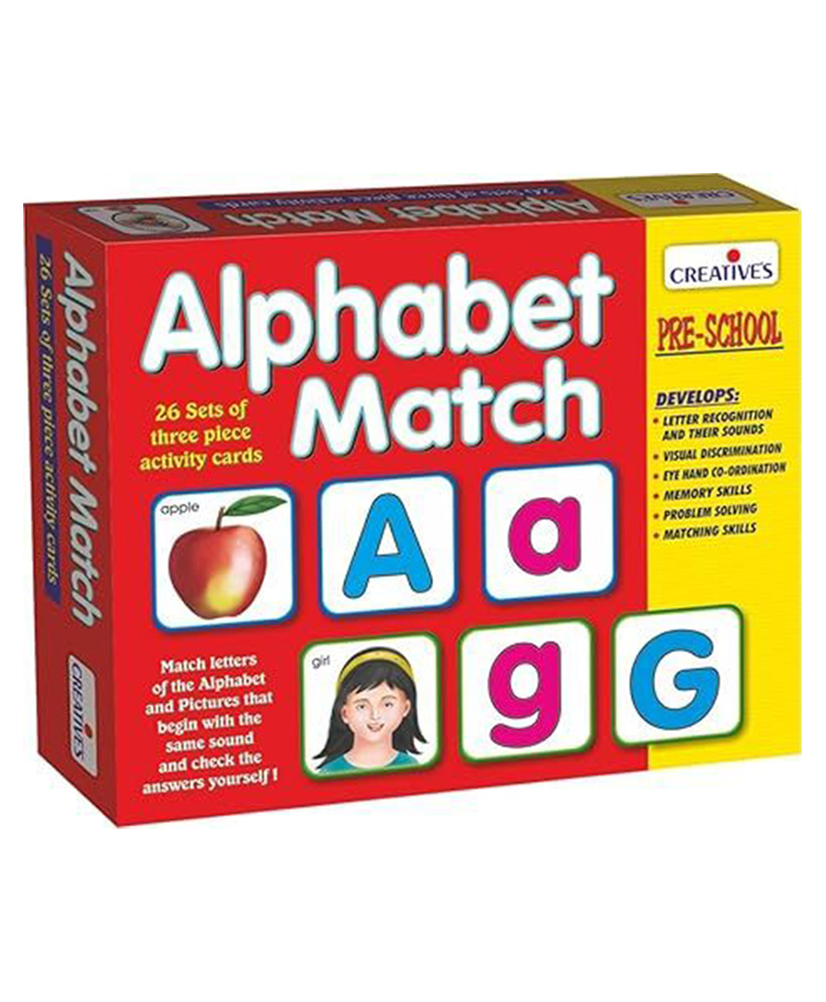 creative Creative's Alphabet Match Game - Multicolor-picture-16