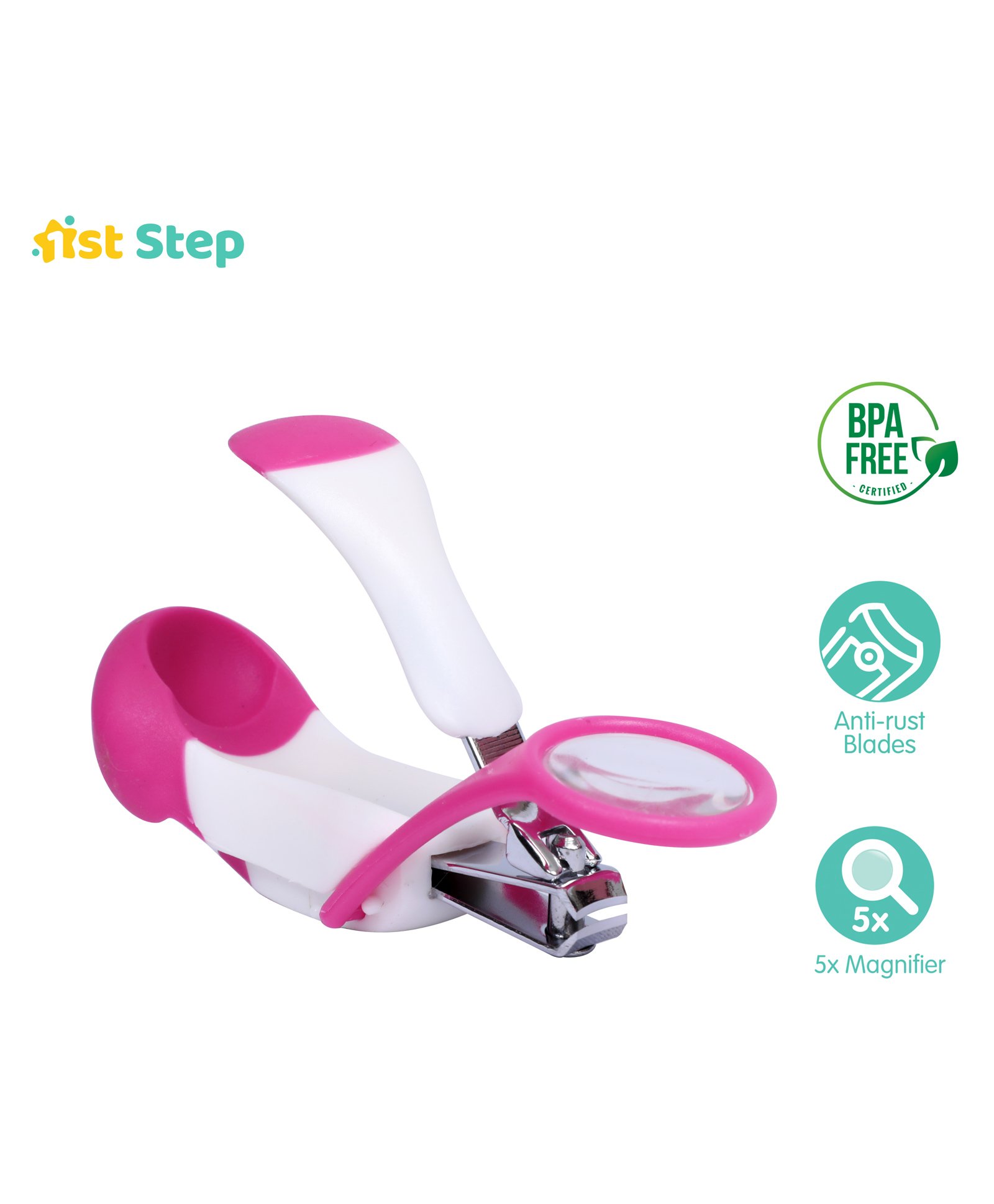 baby nail cutter with magnifying glass