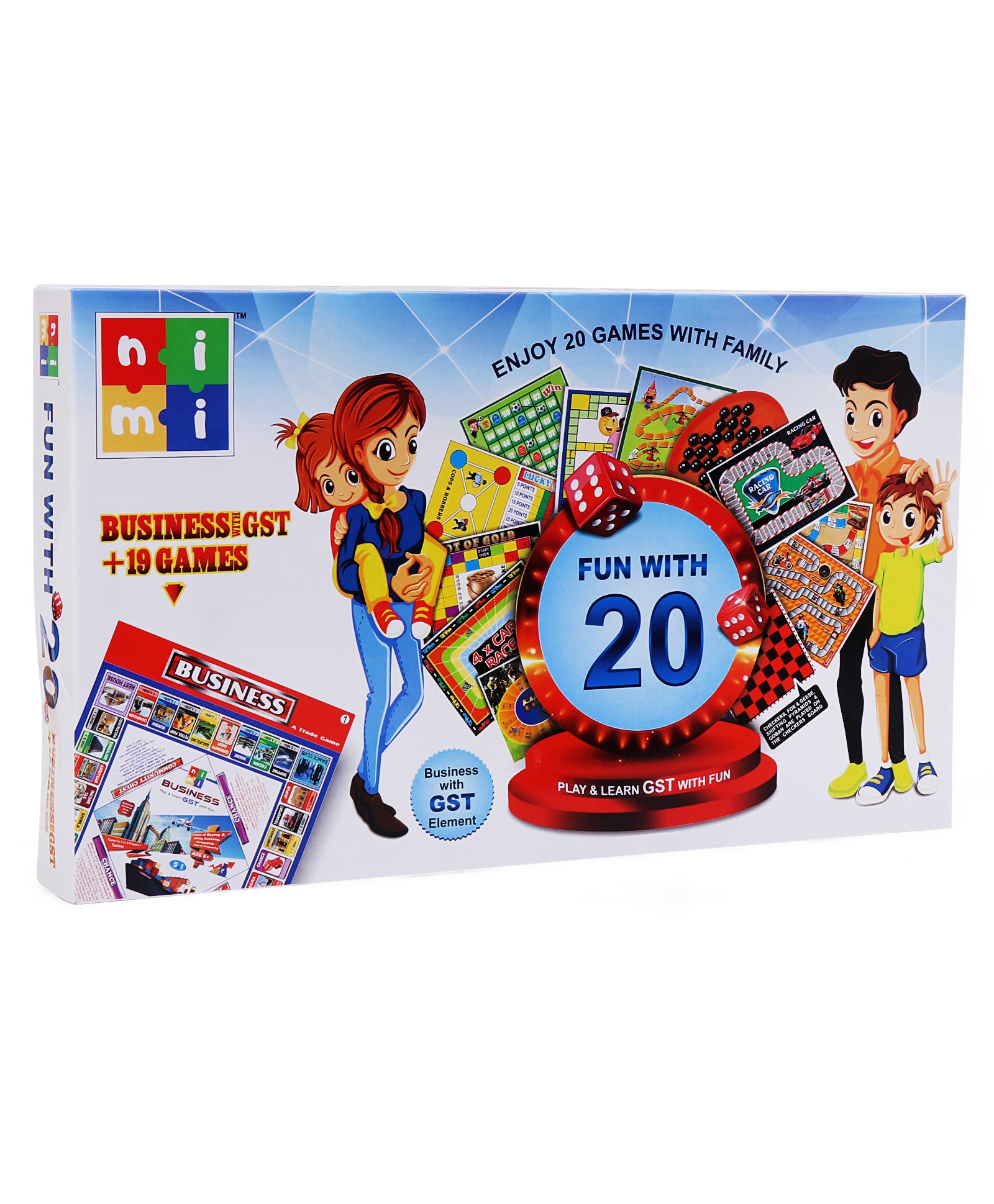 Rising Step Fun With 20 In 1 Game - Multicolor