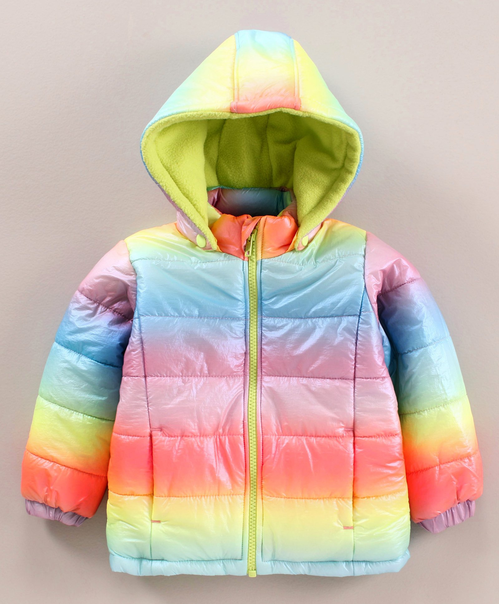 Vitamins Full Sleeves Colour Block Hooded Padded Jacket  - Mutlicolour-picture-25