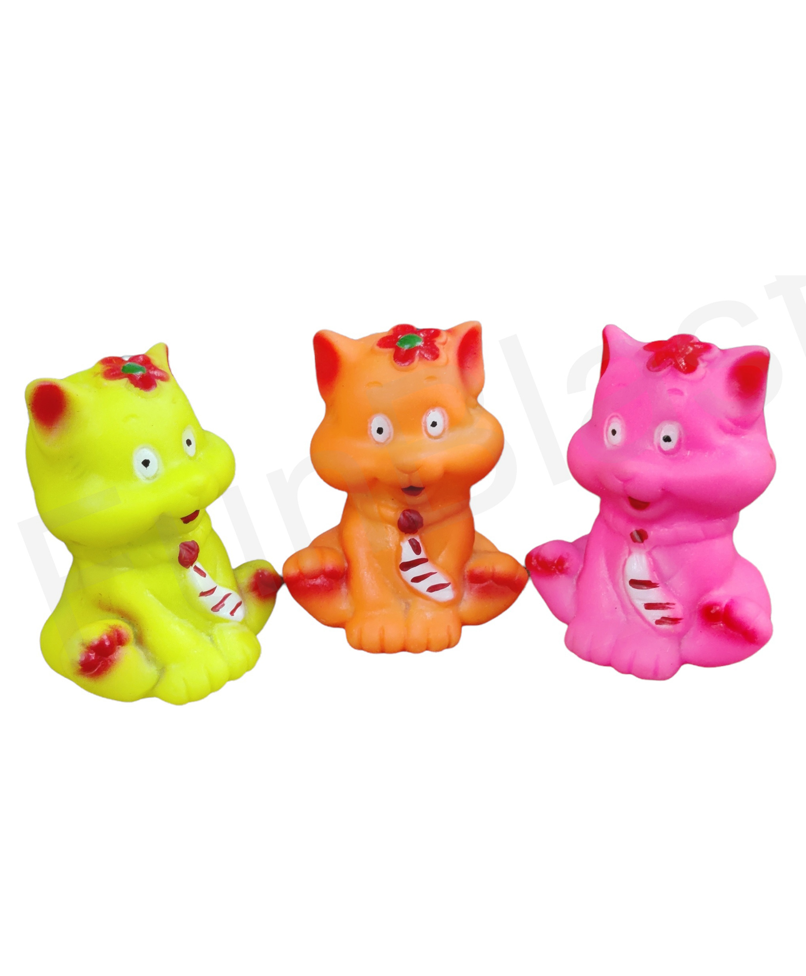 FunBlast Cat Bath Toys for Baby Pack Of 3 - Multicolor-image-22