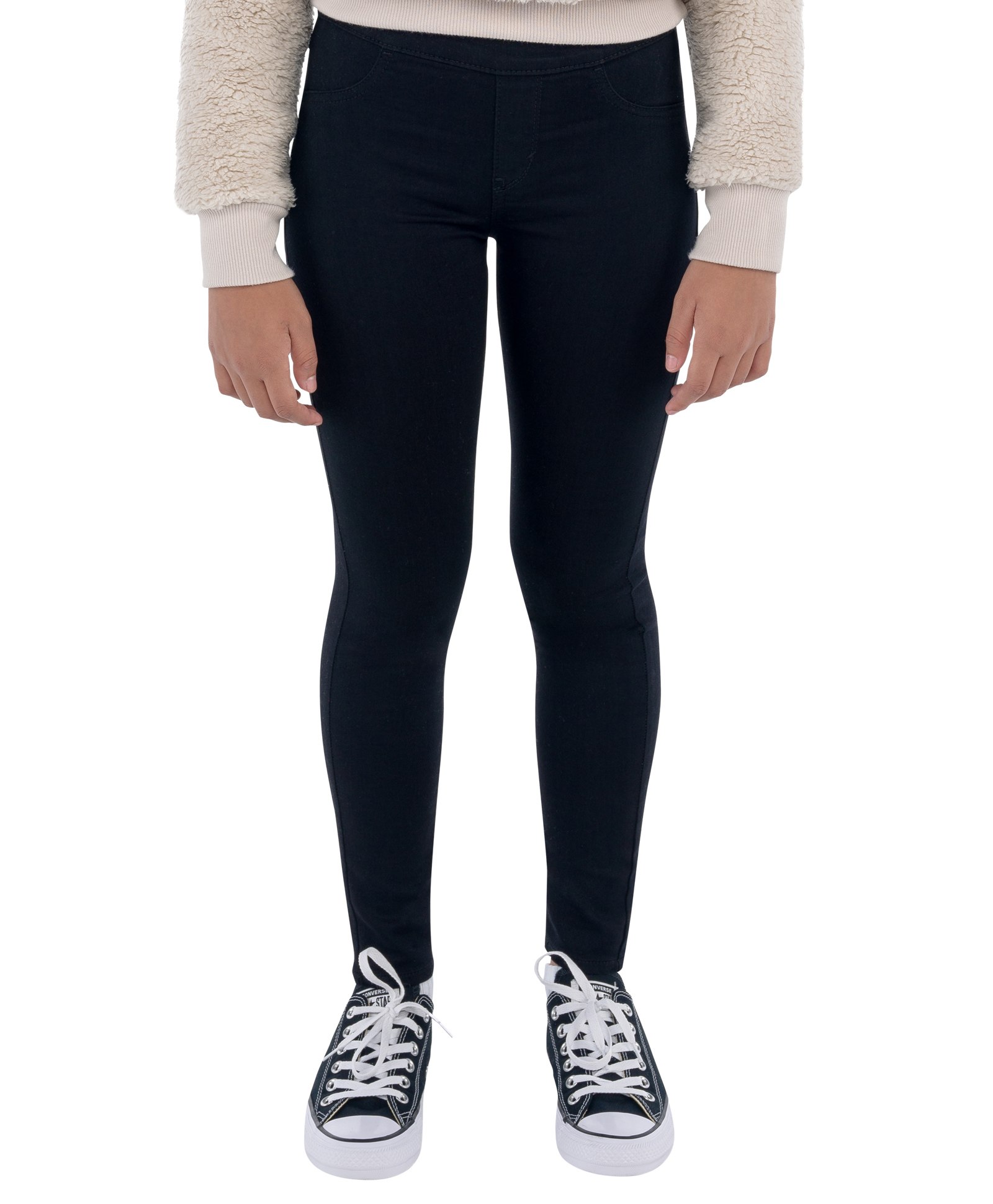 Buy Levi'S Pull On Solid Jeggings - Black for Girls (2-3 Years) Online in  India, Shop at  - 12025889