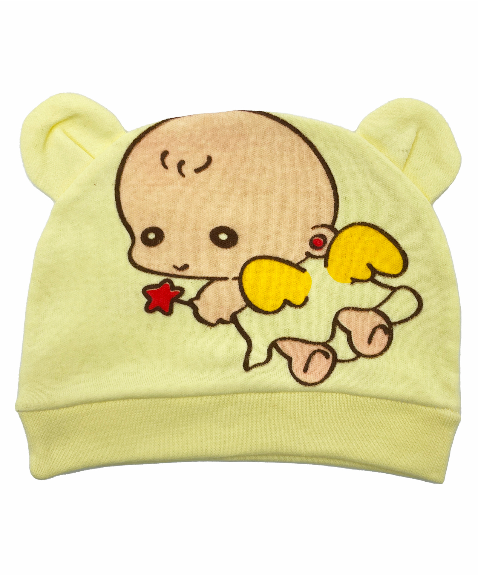 Syga Cotton Angel Soft Baby Cap - Pink-image-46
