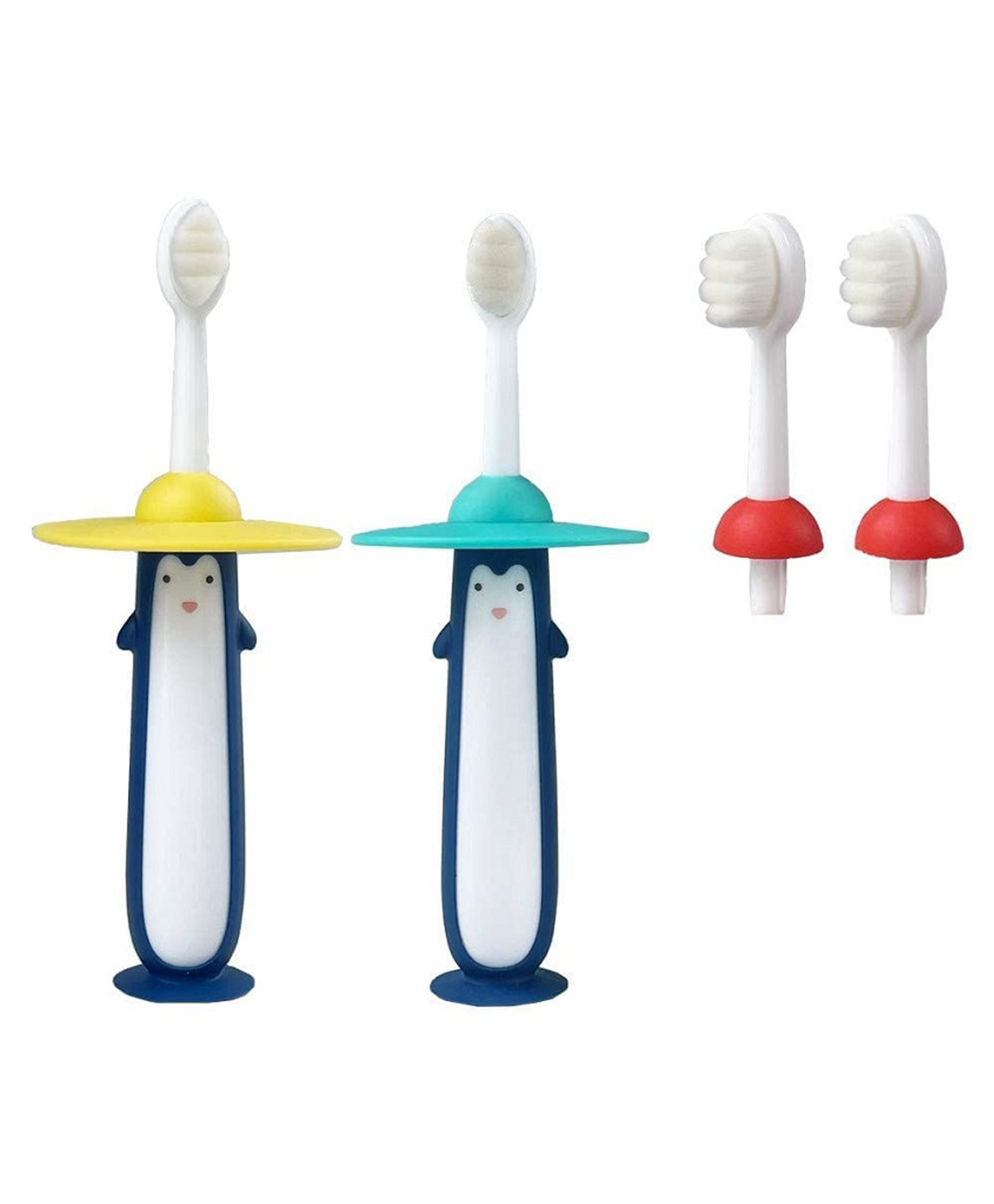 SKB Penguin Design Cute and Soft Tooth Brush - Multicolour-picture-28