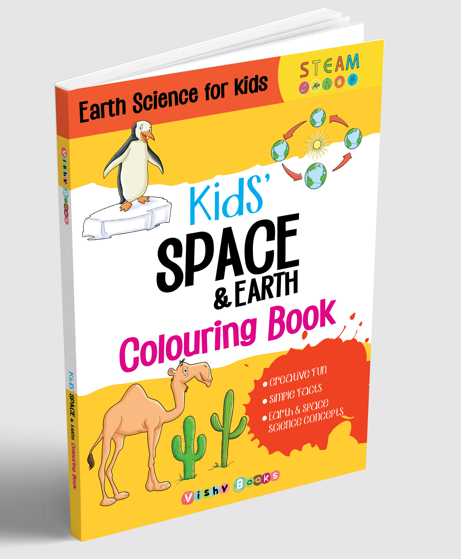 Kid's Space and Earth Colouring Book STEAM-English-image-47
