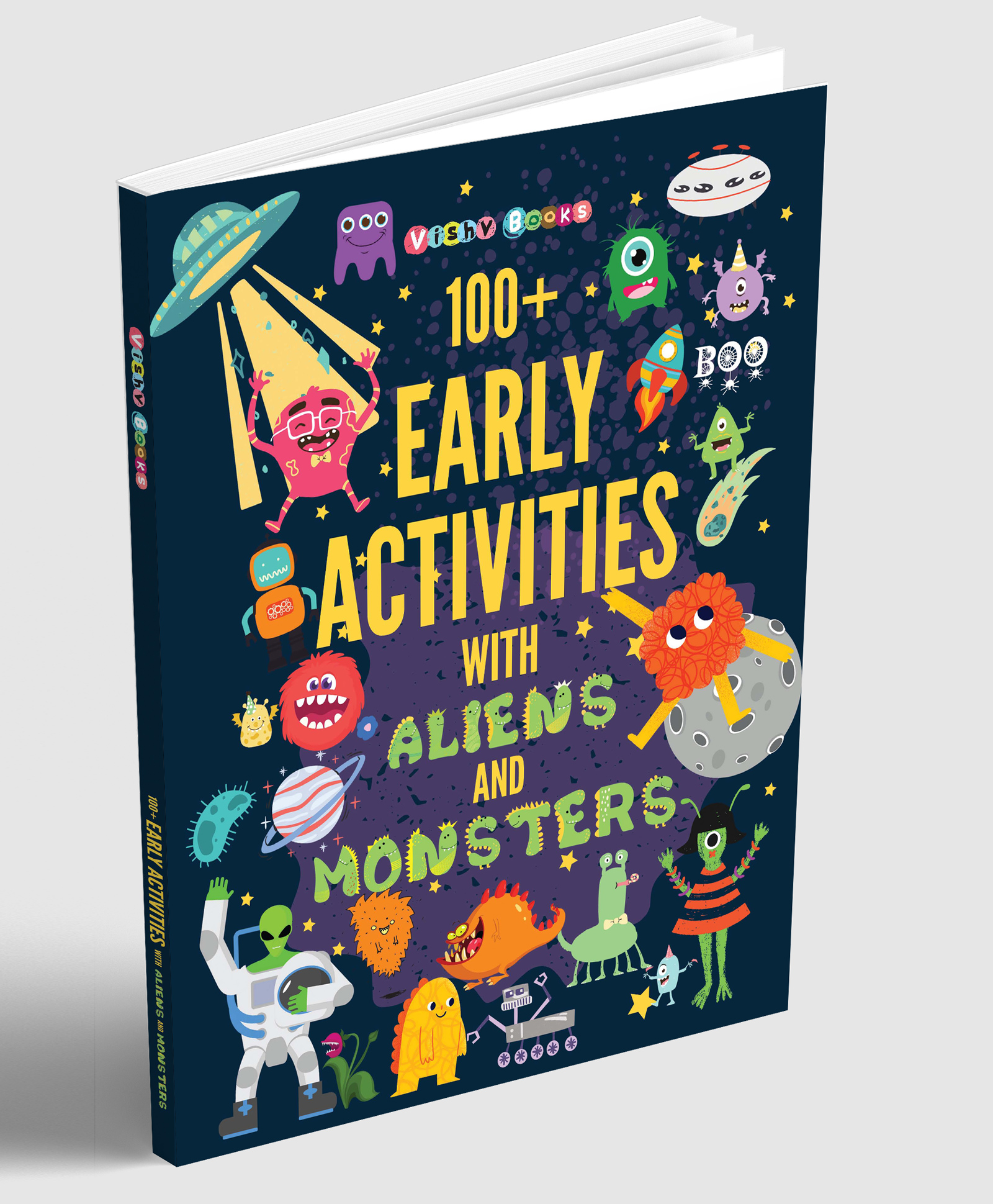 vishv books 100 Early Activities with Aliens and Monsters- English-picture-14