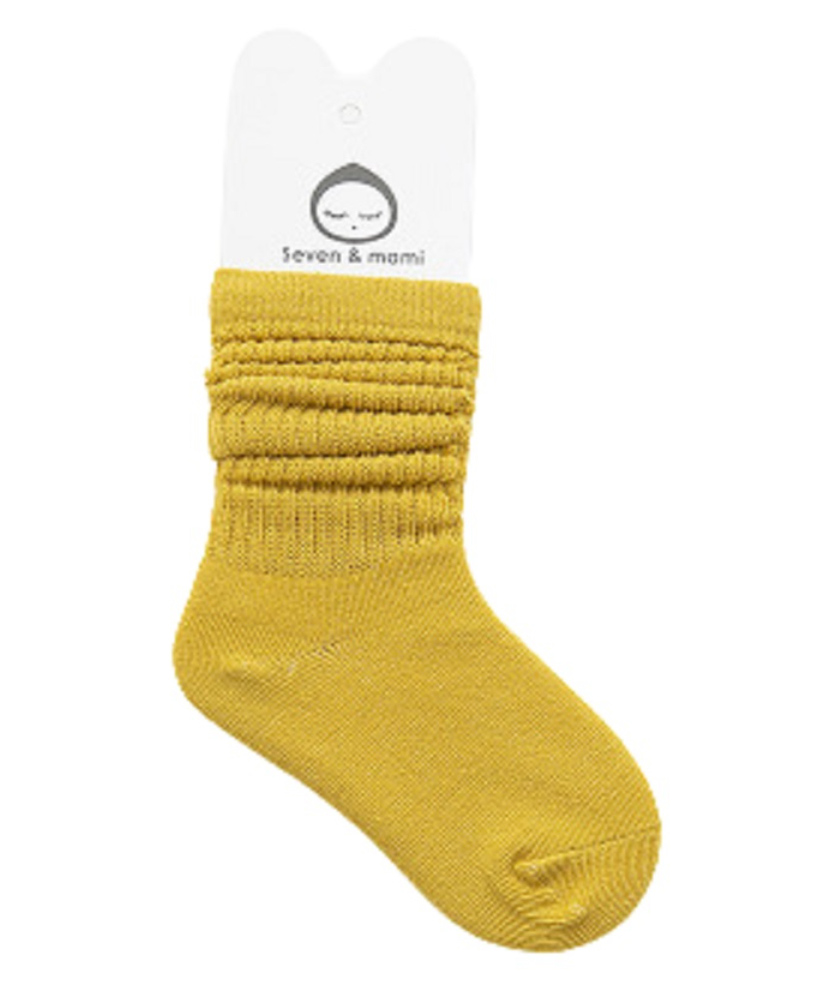 AHC Full Length Socks Solid  - Mustard Yellow-image-25