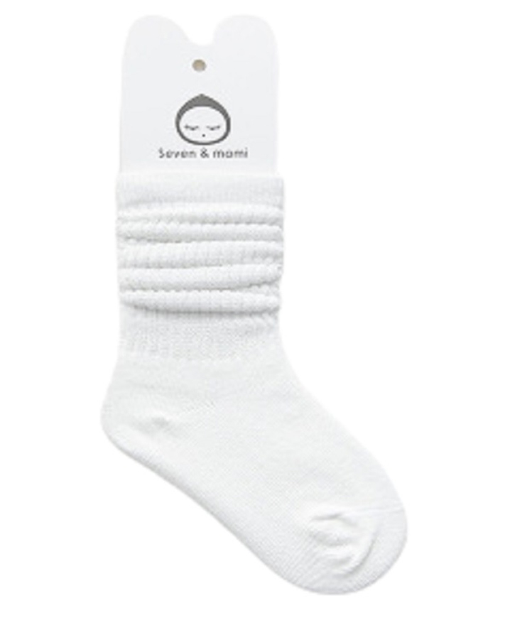 zikku AHC Full Length Socks Solid  - White-picture-13