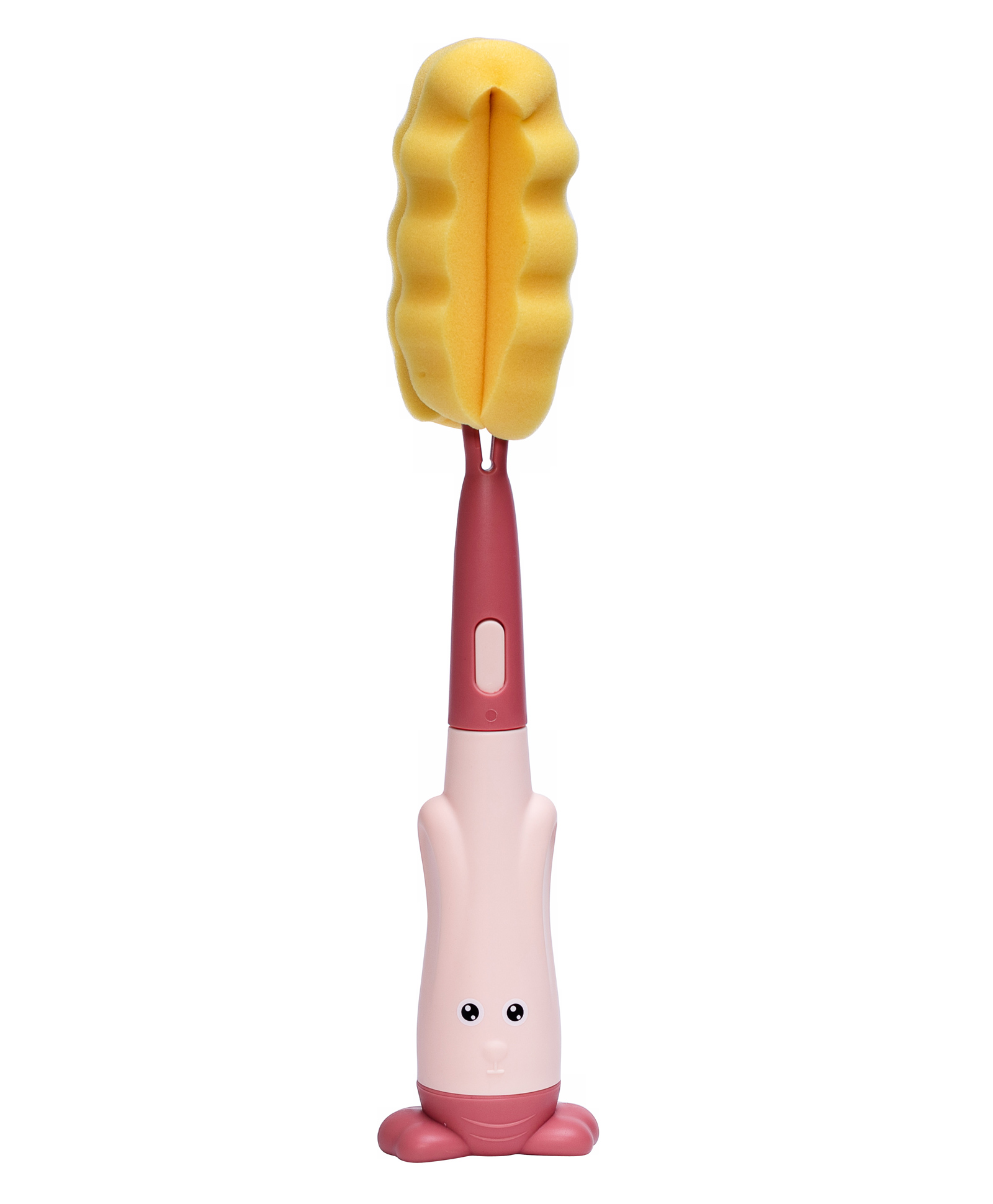 The Spongy Rabbit 3-in-1 Bottle Cleaning Brush Kit - Pink-image-47