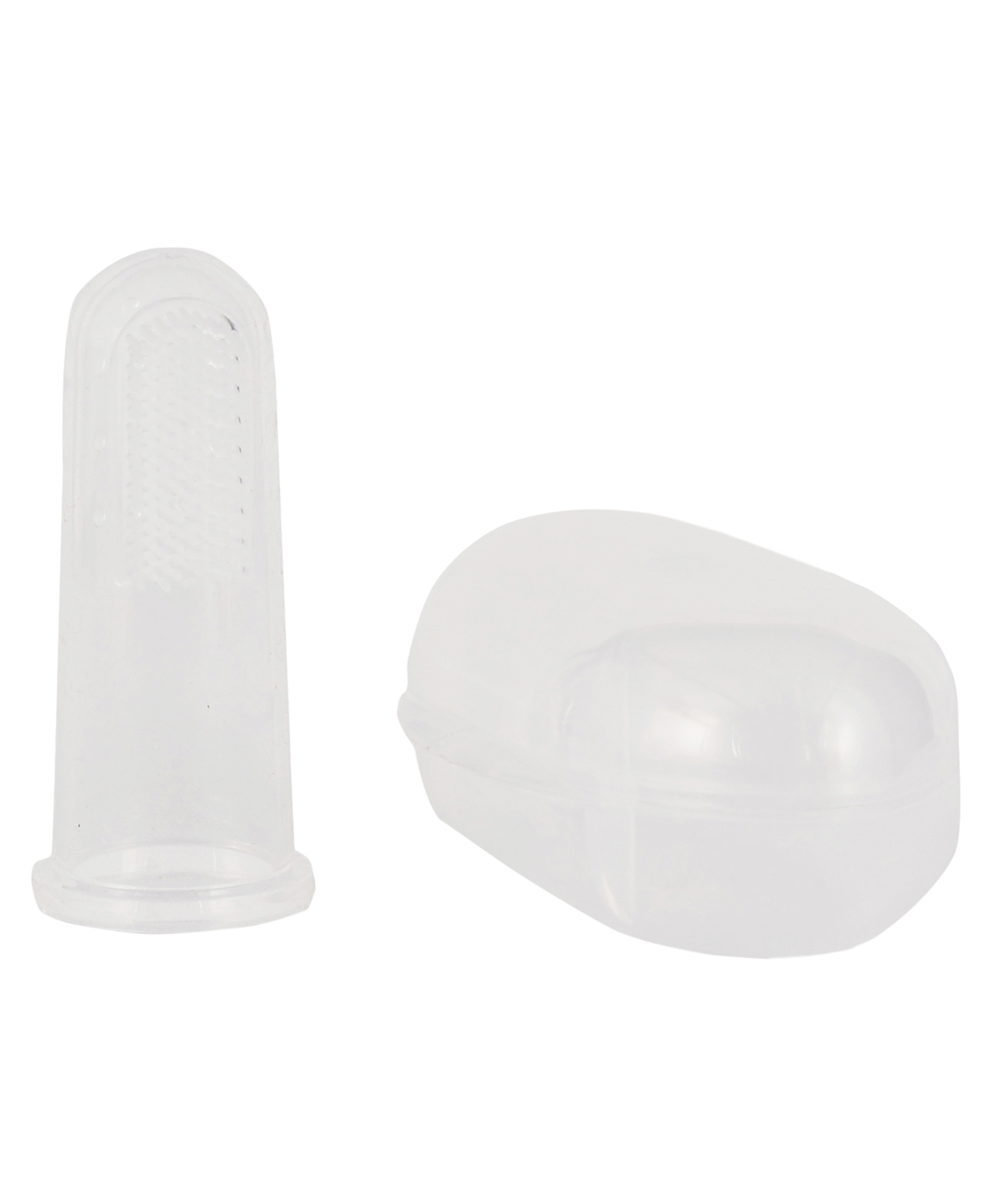 Adore Baby Fingerbrush with Hygiene Storage Care Food Grade Silicone - White-picture-11