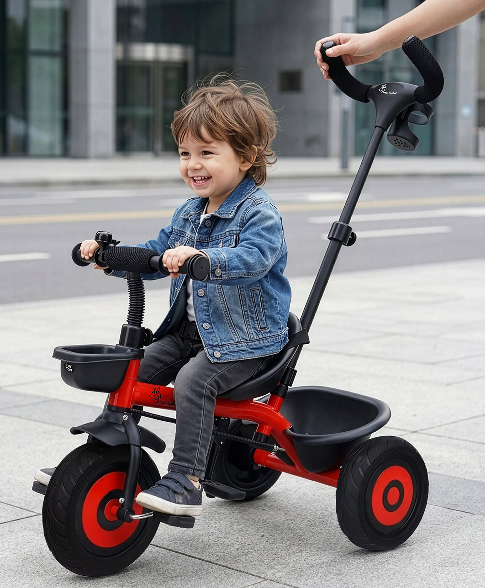 R For Rabbit Tiny Toes T20 Plus Tricycle - Red-image-36