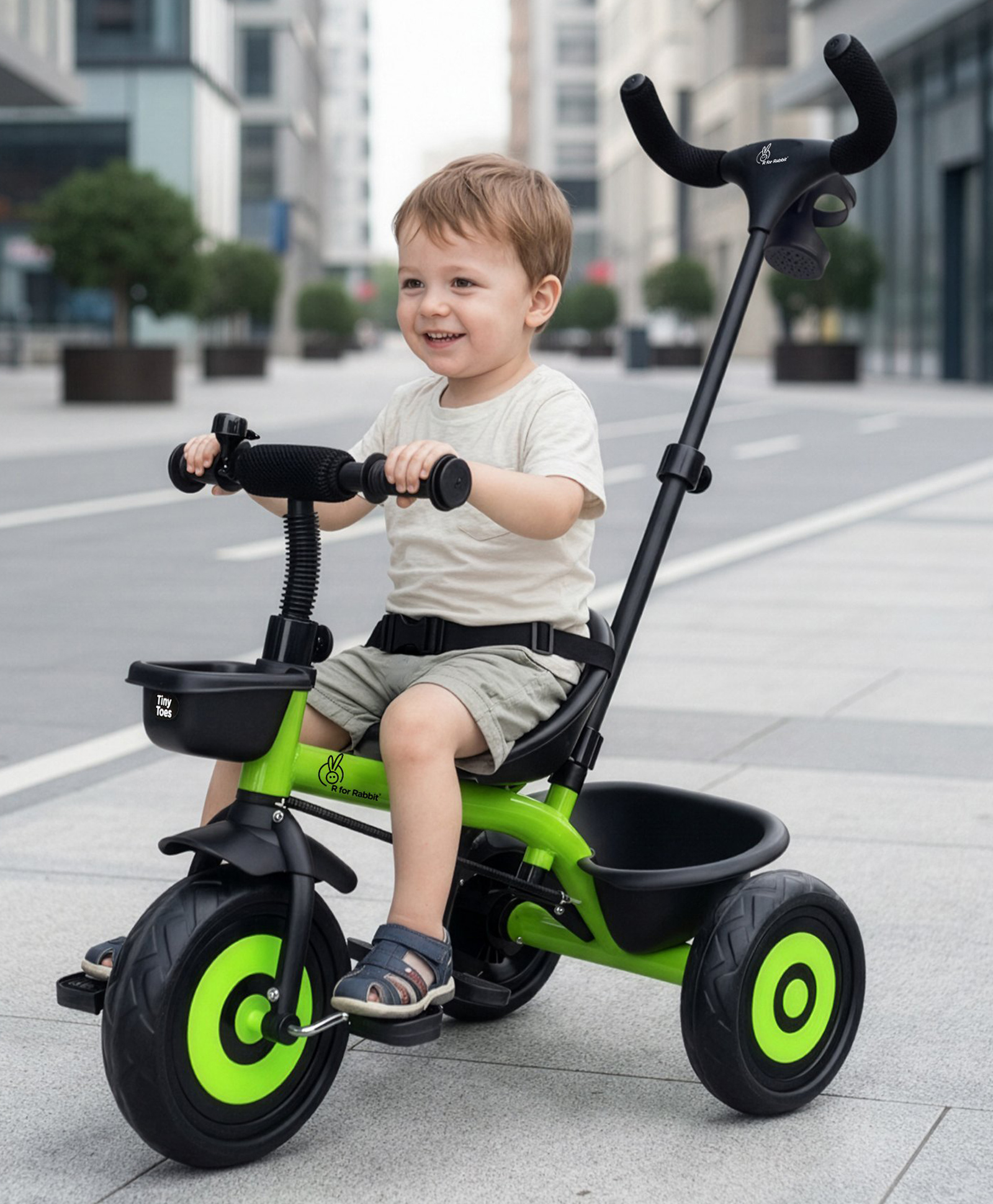 R for Rabbit Tiny Toes T20 Ace Tricycle - Green-picture-1