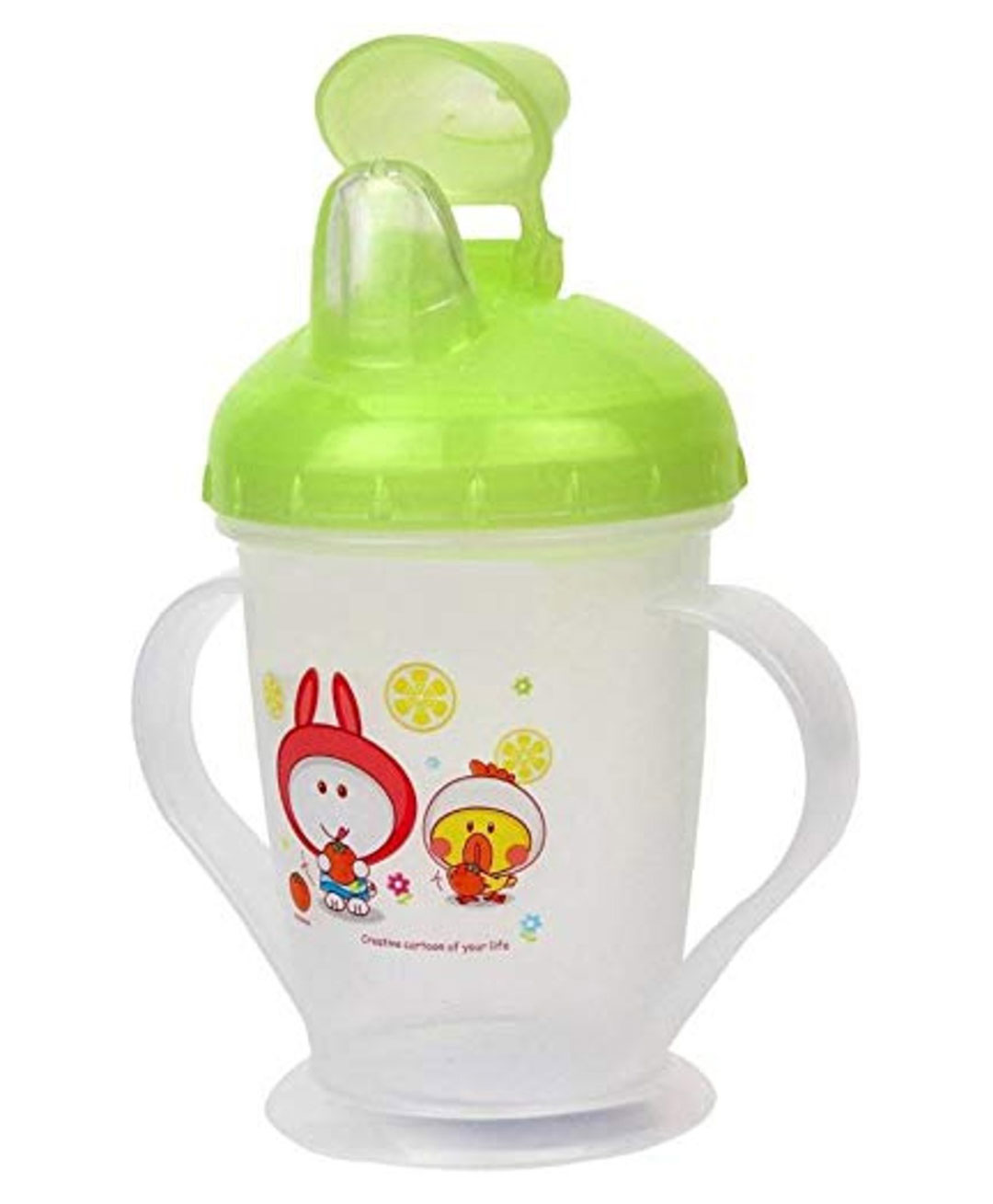 Kritiu Baby Sippy Spout Cup With Handles 150 ml-picture-37