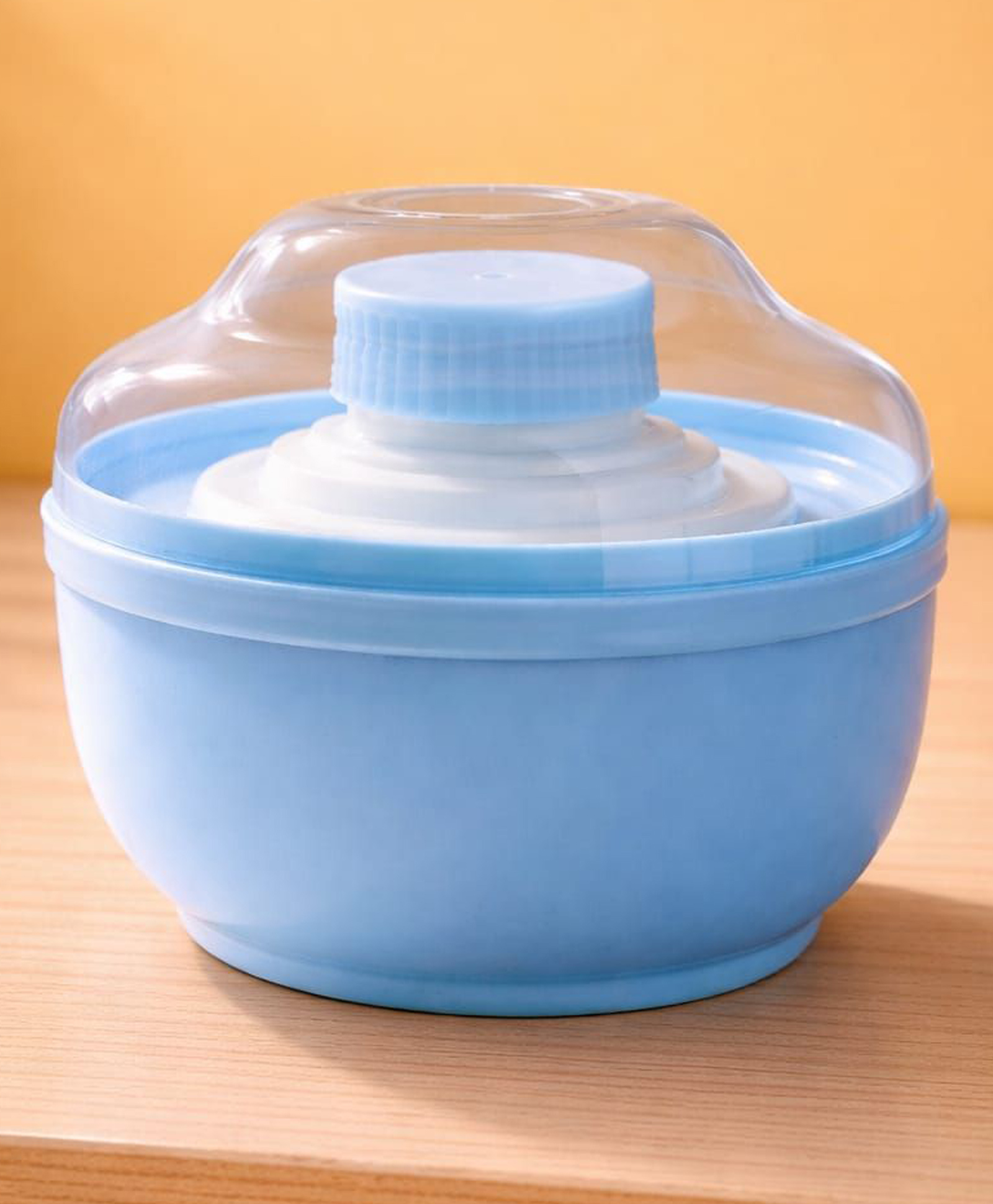 Kritiu Baby Powder Puff With Case - Blue-picture-0