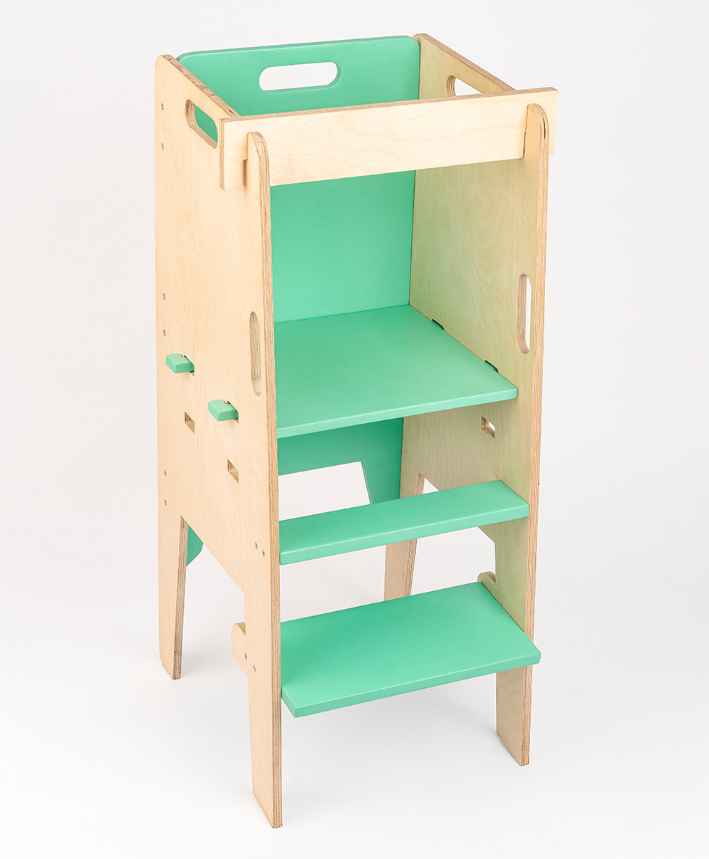 Curious Cub Montessori Learning Tower - Multicolour-picture-23