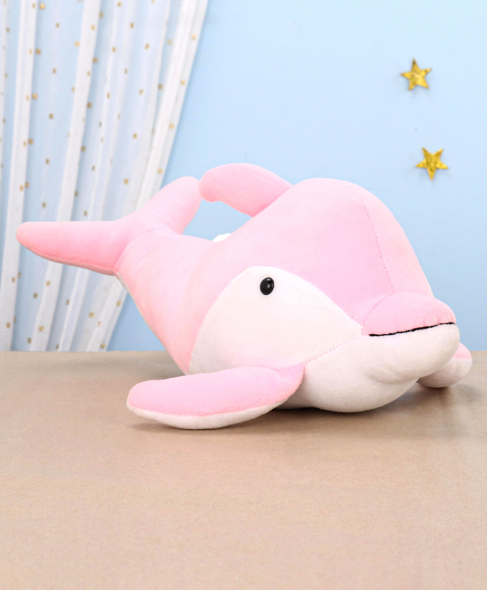Playtoons Dolphin Soft Toy Pink - Length 25 cm-image-27