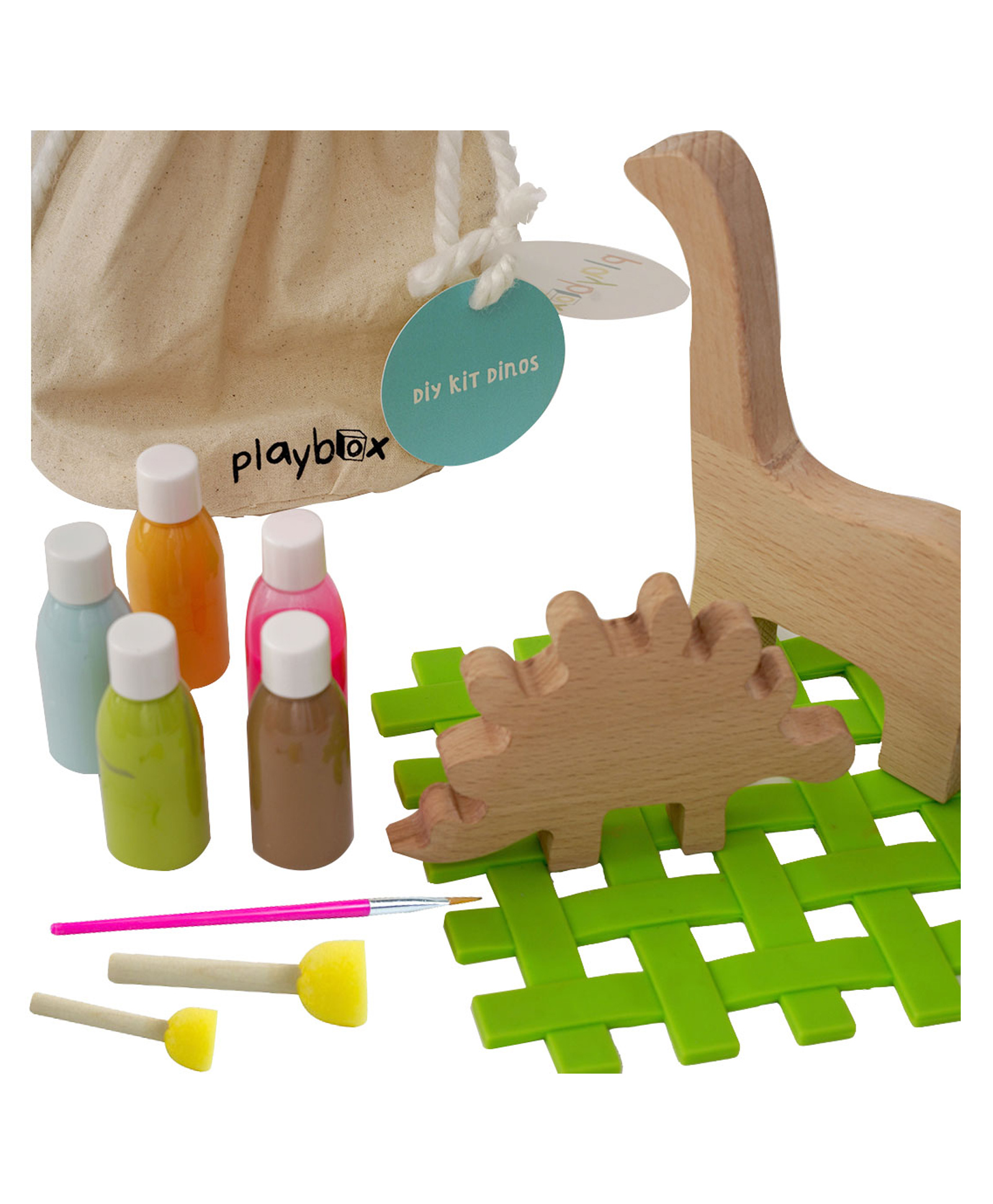 Playbox DIY Kit-Dino Set of 2 -Multicolour-picture-13