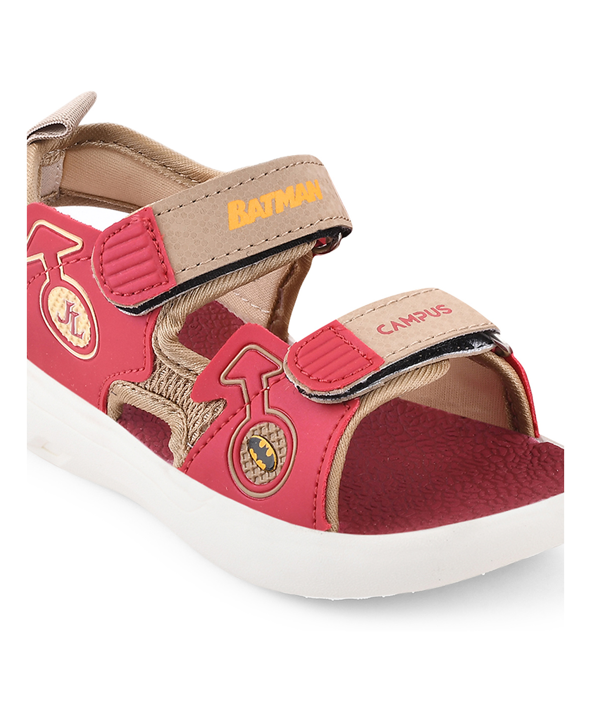 Buy Campus Gc-22928K DC Comics Batman Featured Sandal - Beige u0026 Rust Red  for Both (3-4 Years) Online, Shop at FirstCry.com - 12118191