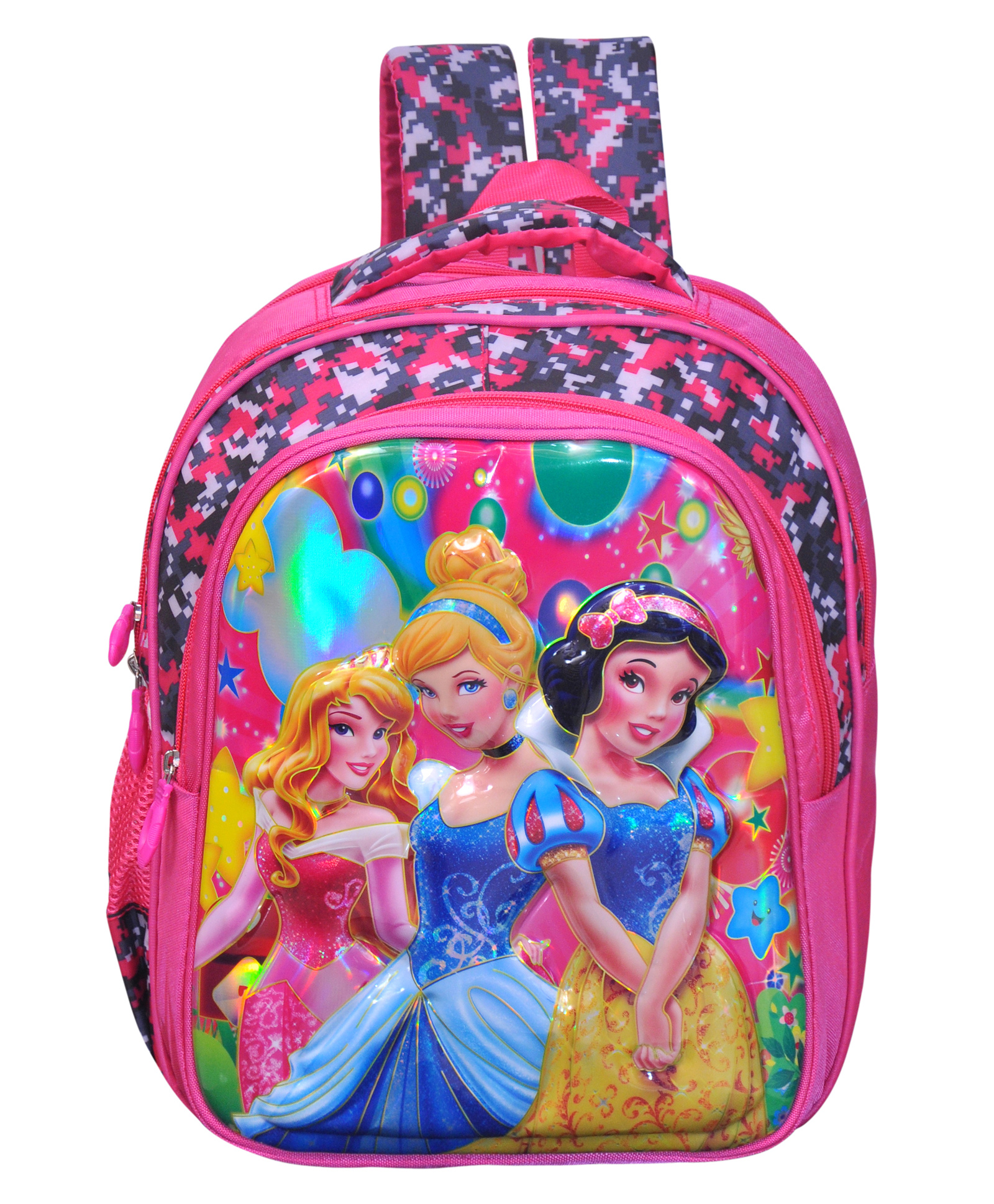 Happile Kids Shell 3D Car Back Pack Pink- Height 16 Inches-image-41