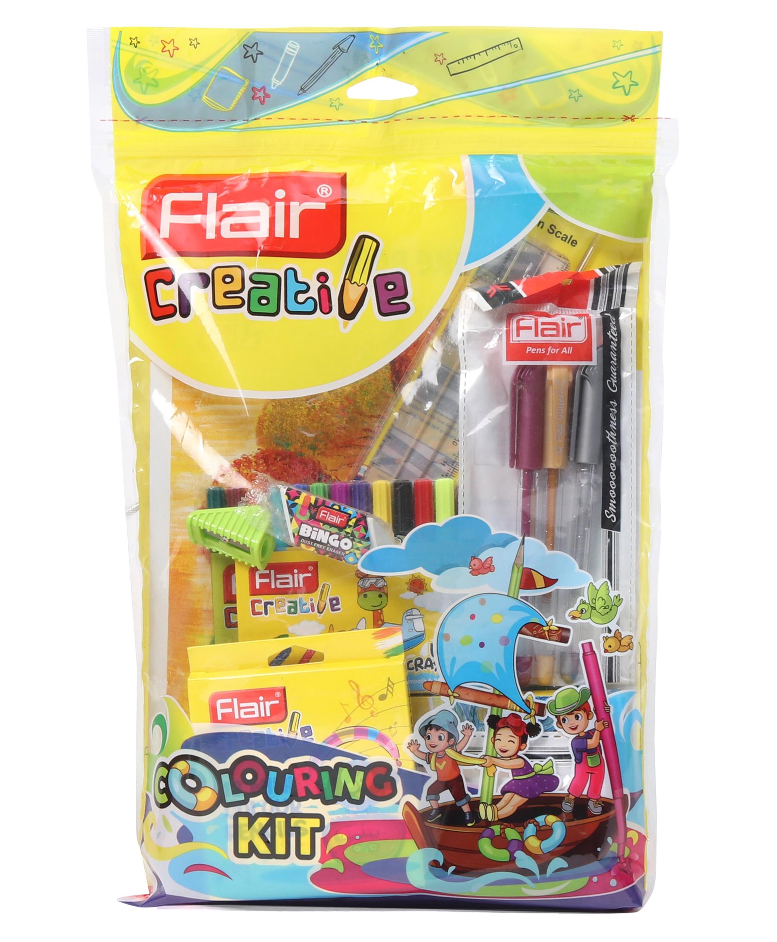 Flair Creative Colouring Kit- Multicolour-picture-38