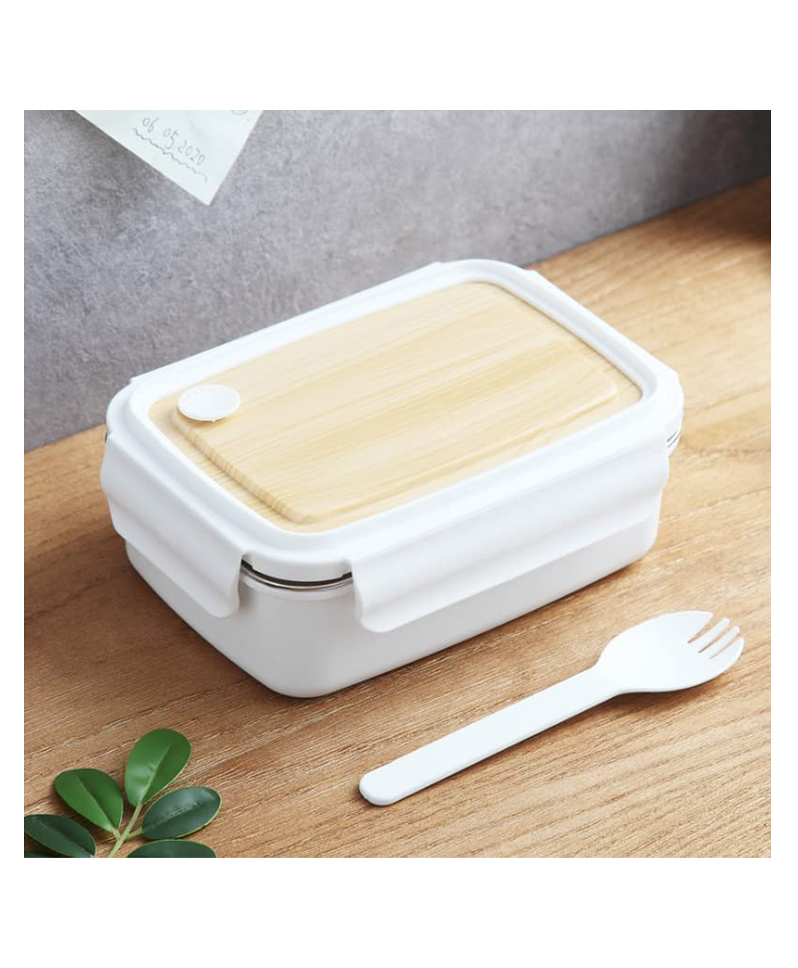 SANJARY WOODEN STYLE LUNCH BOX 800ML (COLOUR MAY VARY)-picture-15