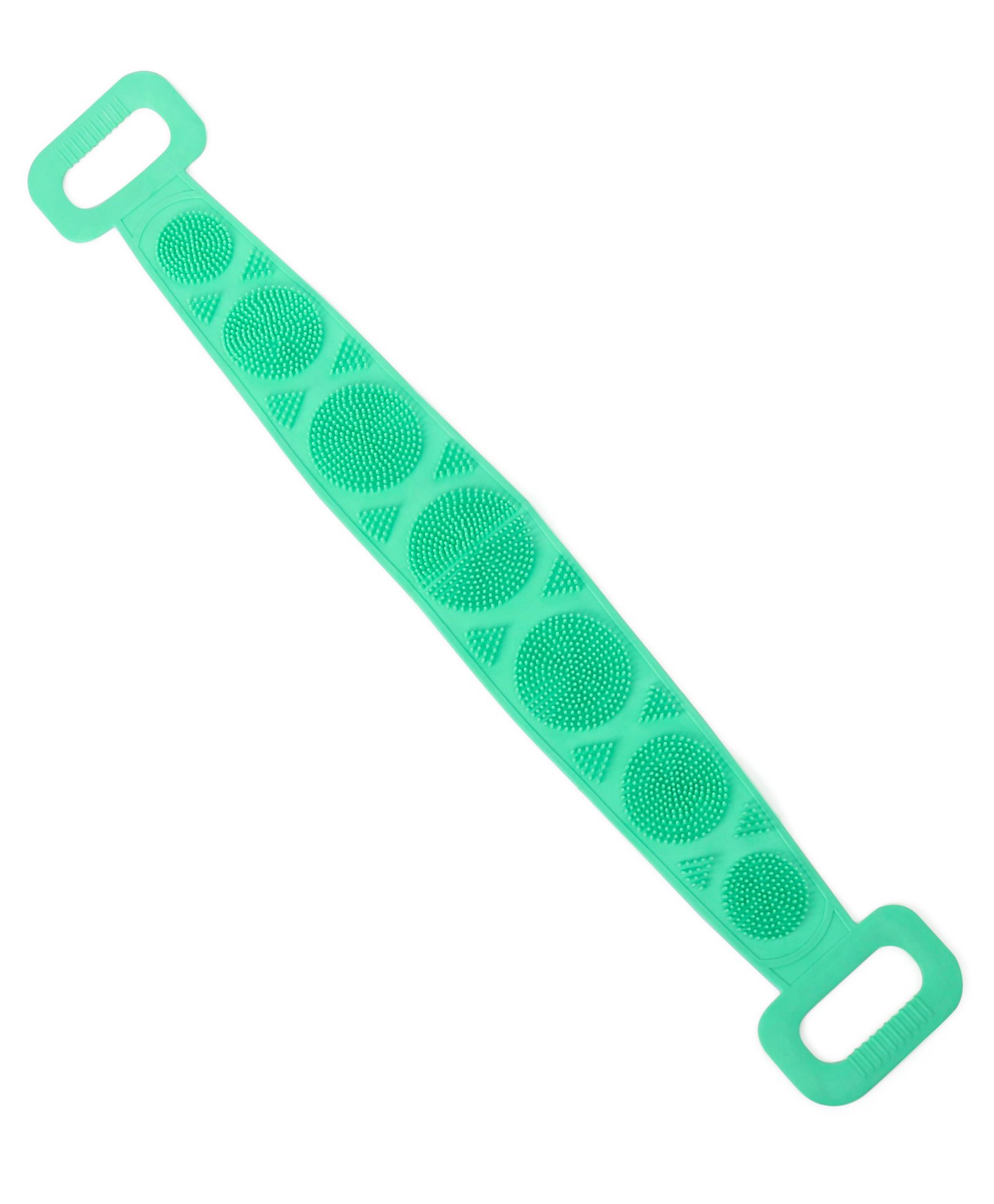 fab n funky Silicone Body Back Scrubber - Green-picture-18