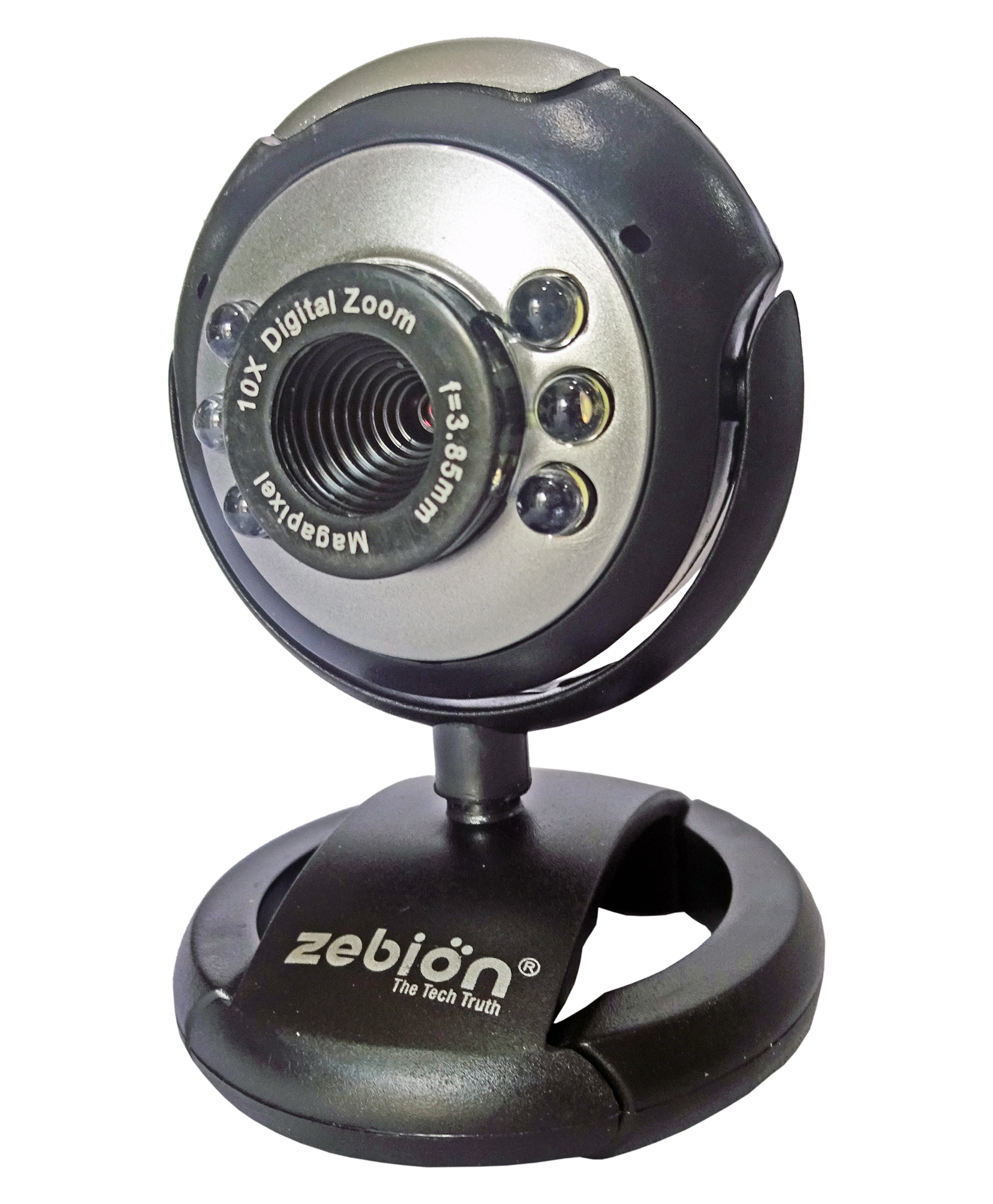 zebion Tigers Eye Webcam - Black and Silver-picture-13