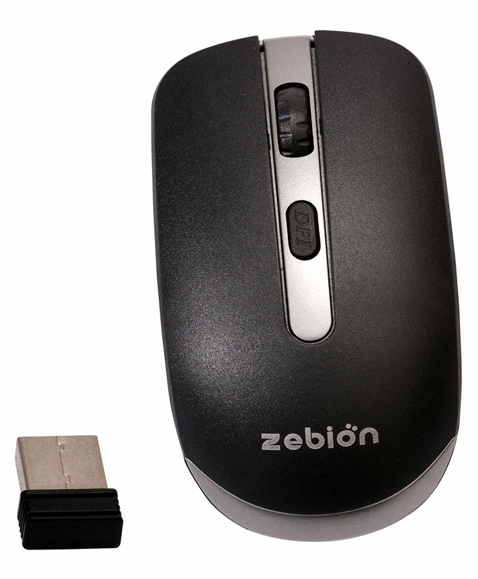 Zebion Wonder Wireless Optical Mouse - Black-image-9