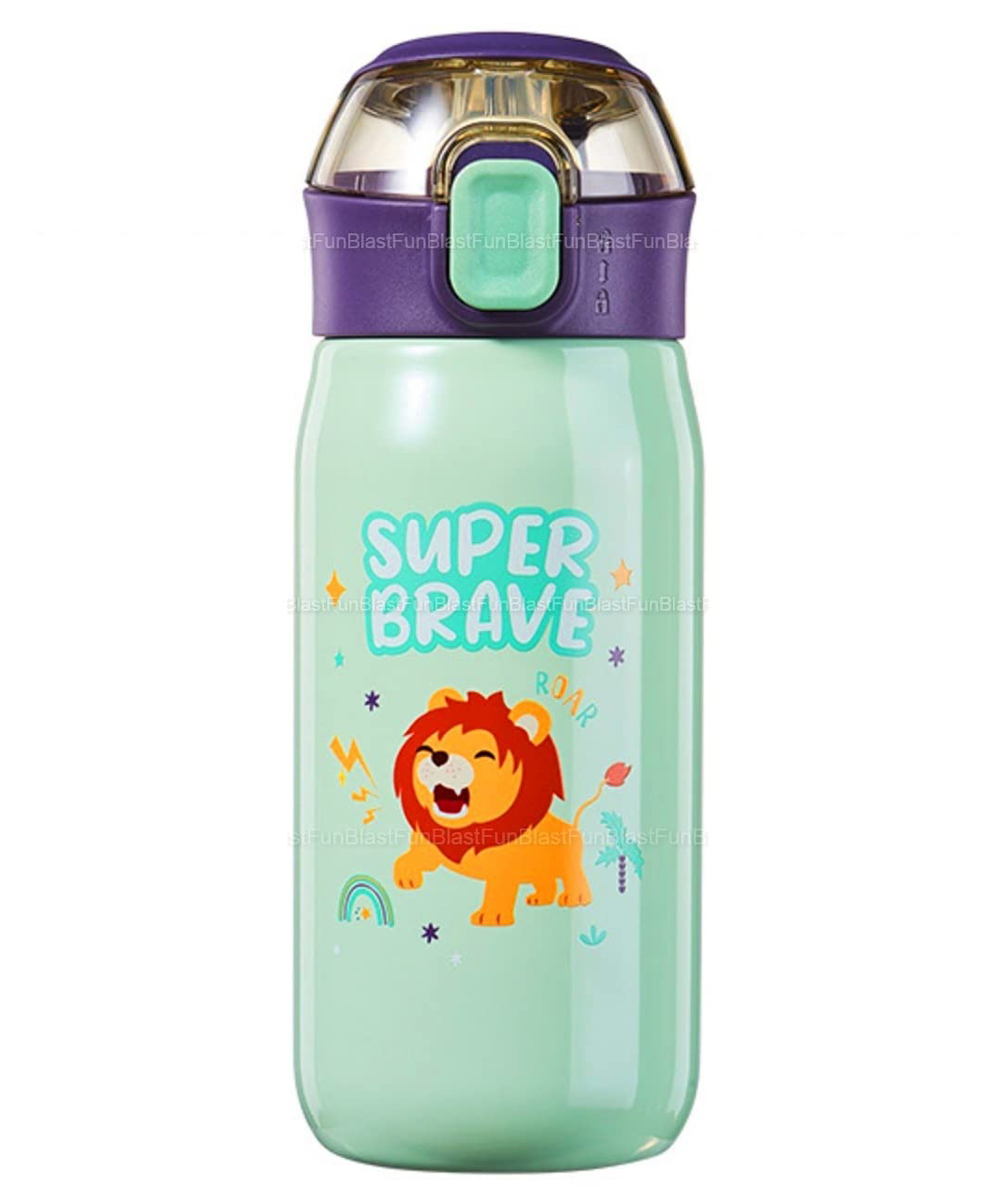 FunBlast Vacuum Insulated Water Bottle Green - 500 ML-picture-35