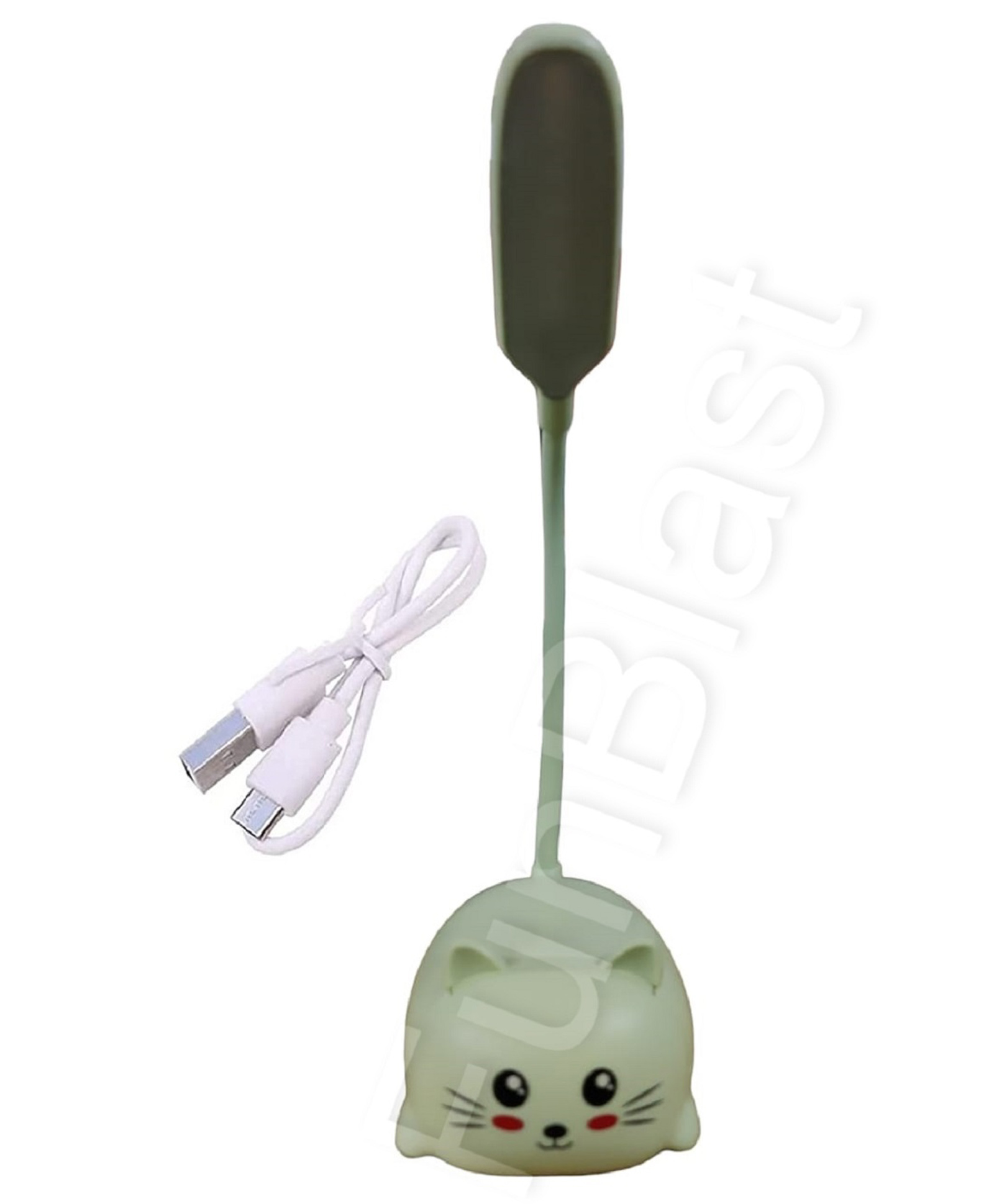 FunBlast LED Table Lamp for Study Room Living Room and Office - Green-image-3