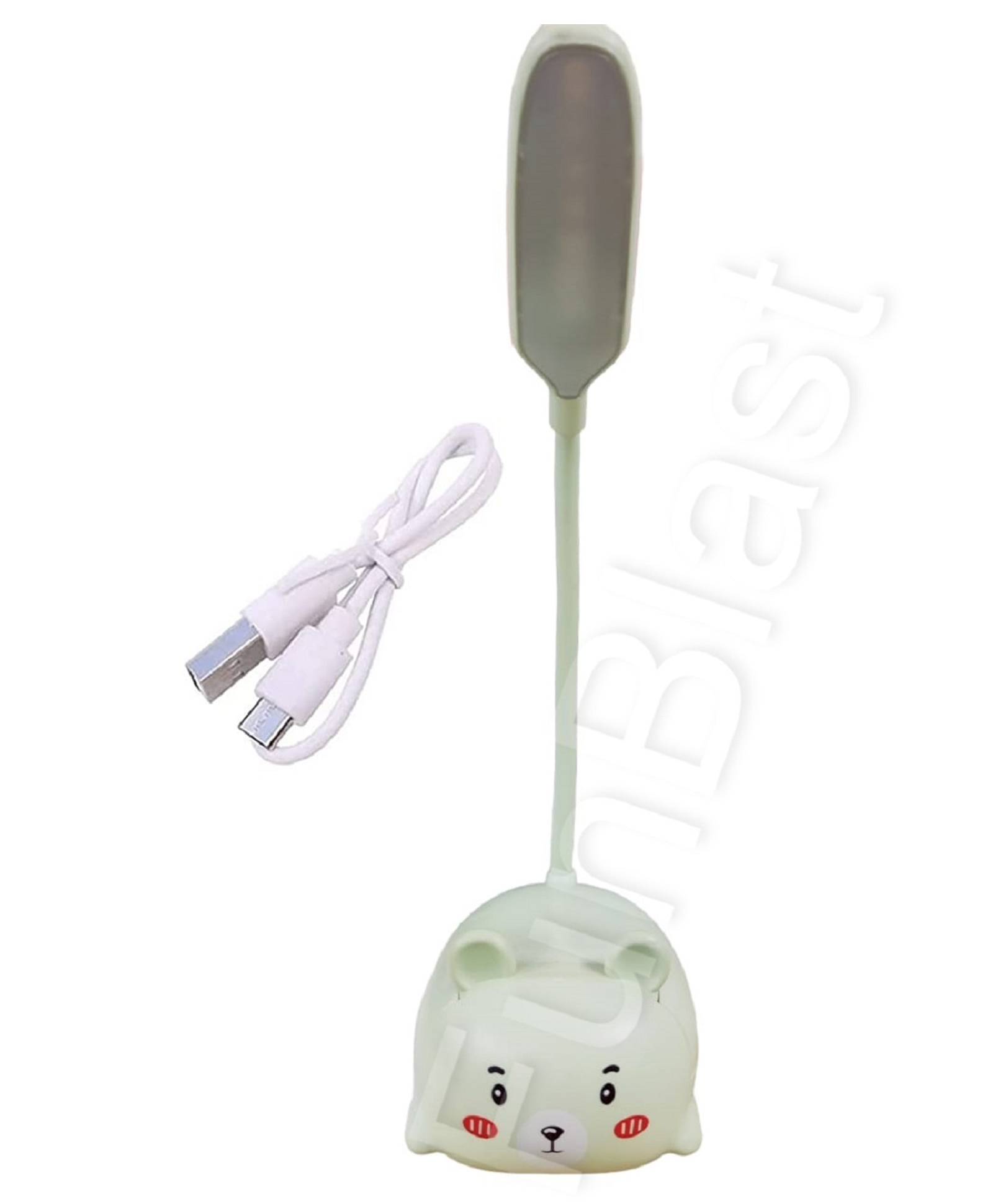 FunBlast LED Rechargeable Table Lamp  Green-image-3