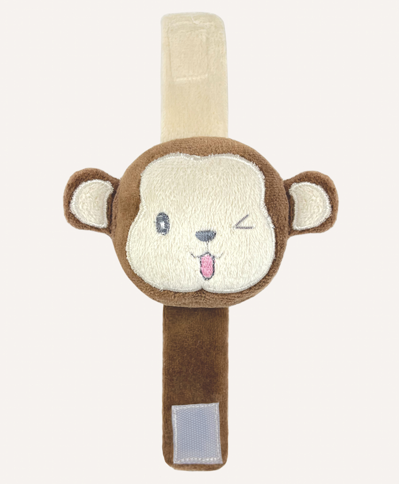 Abracadabra Wrist Rattle Monkey - Brown-picture-13