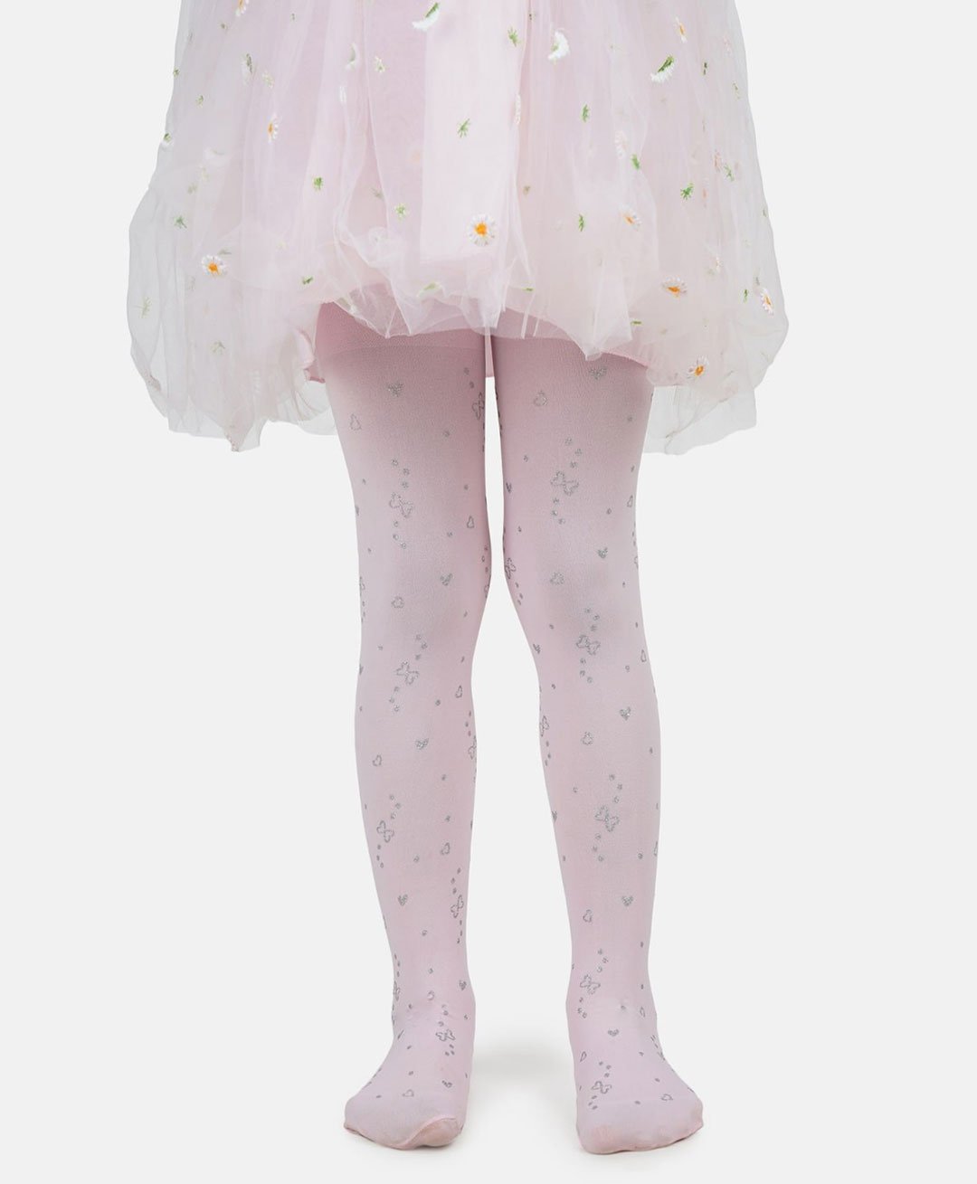 NEXT2SKIN Hearts Printed Stockings -  Baby Pink-picture-22
