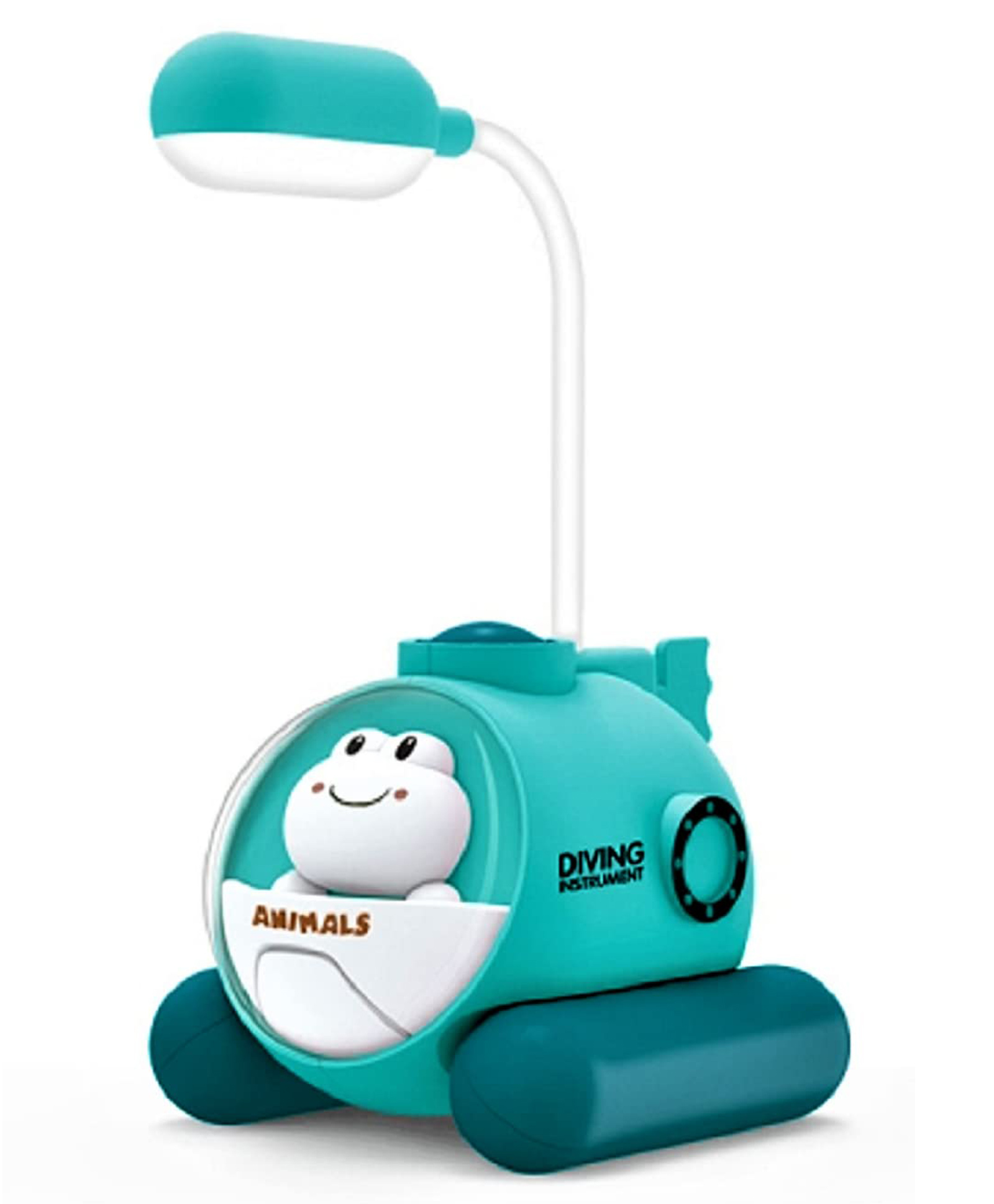 FunBlast Rechargeable Led Table Lamp - Green-image-9