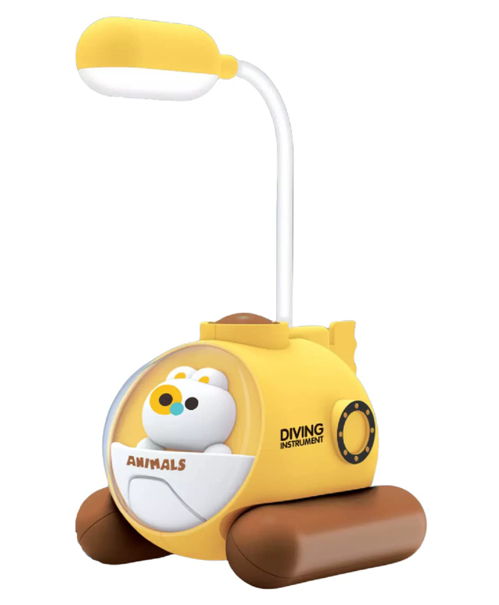 FunBlast Rechargeable LED Table Lamp  Yellow-image-8
