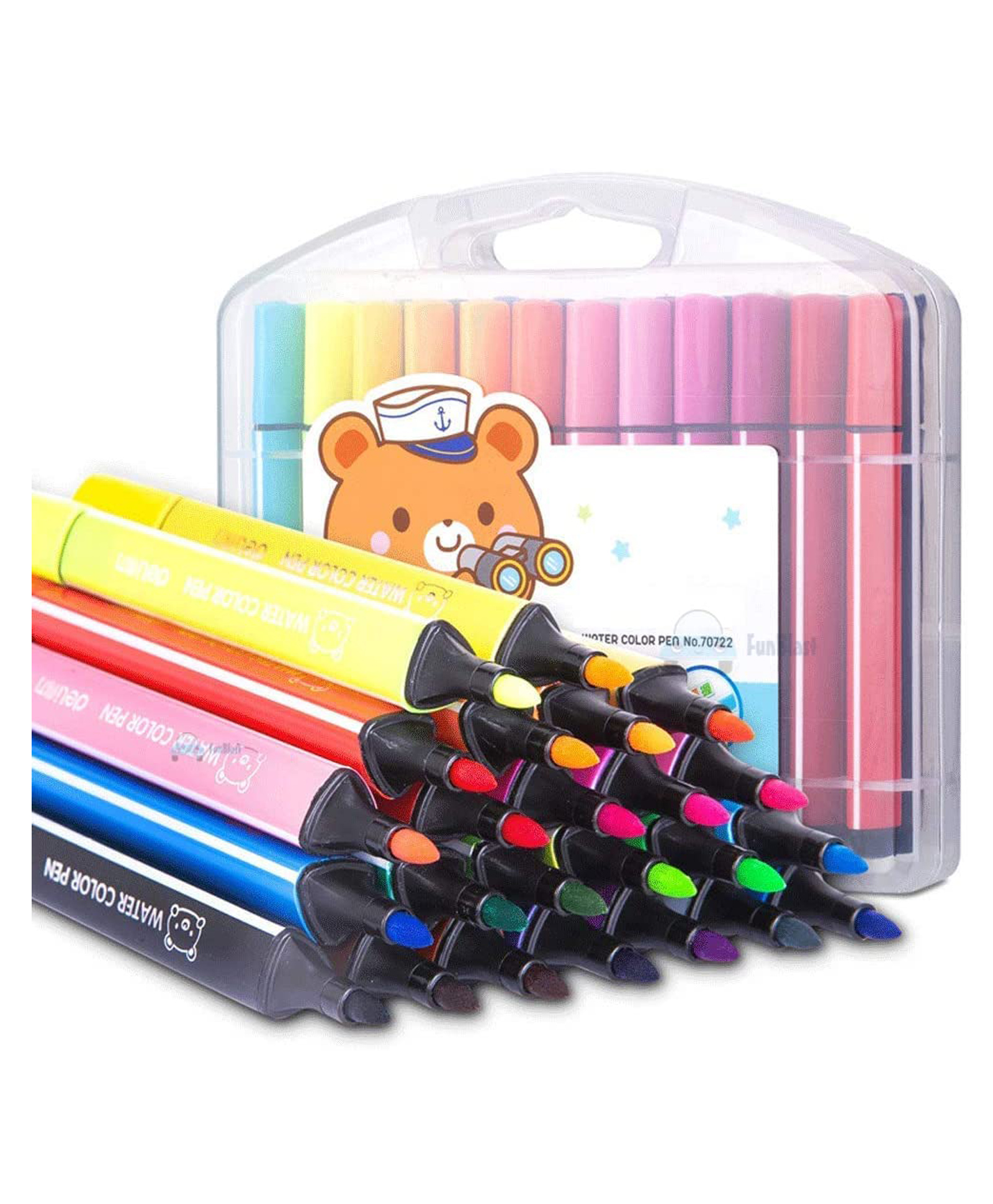 FunBlast Washable Water Color Pens Pack of 24Multicolour-picture-16