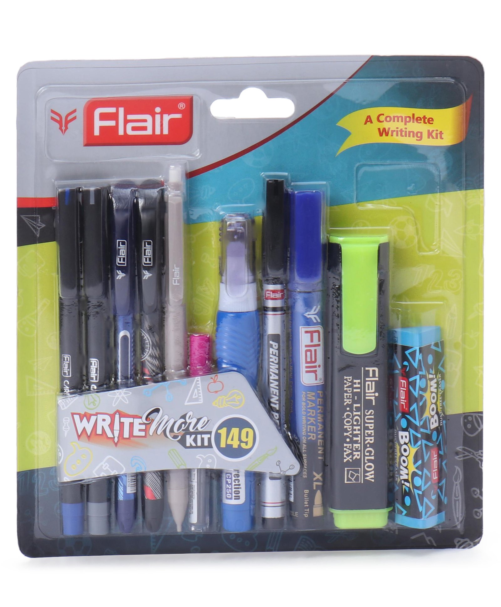 Flair Write More kit 149 Set of 11 (Color may vary)-picture-23