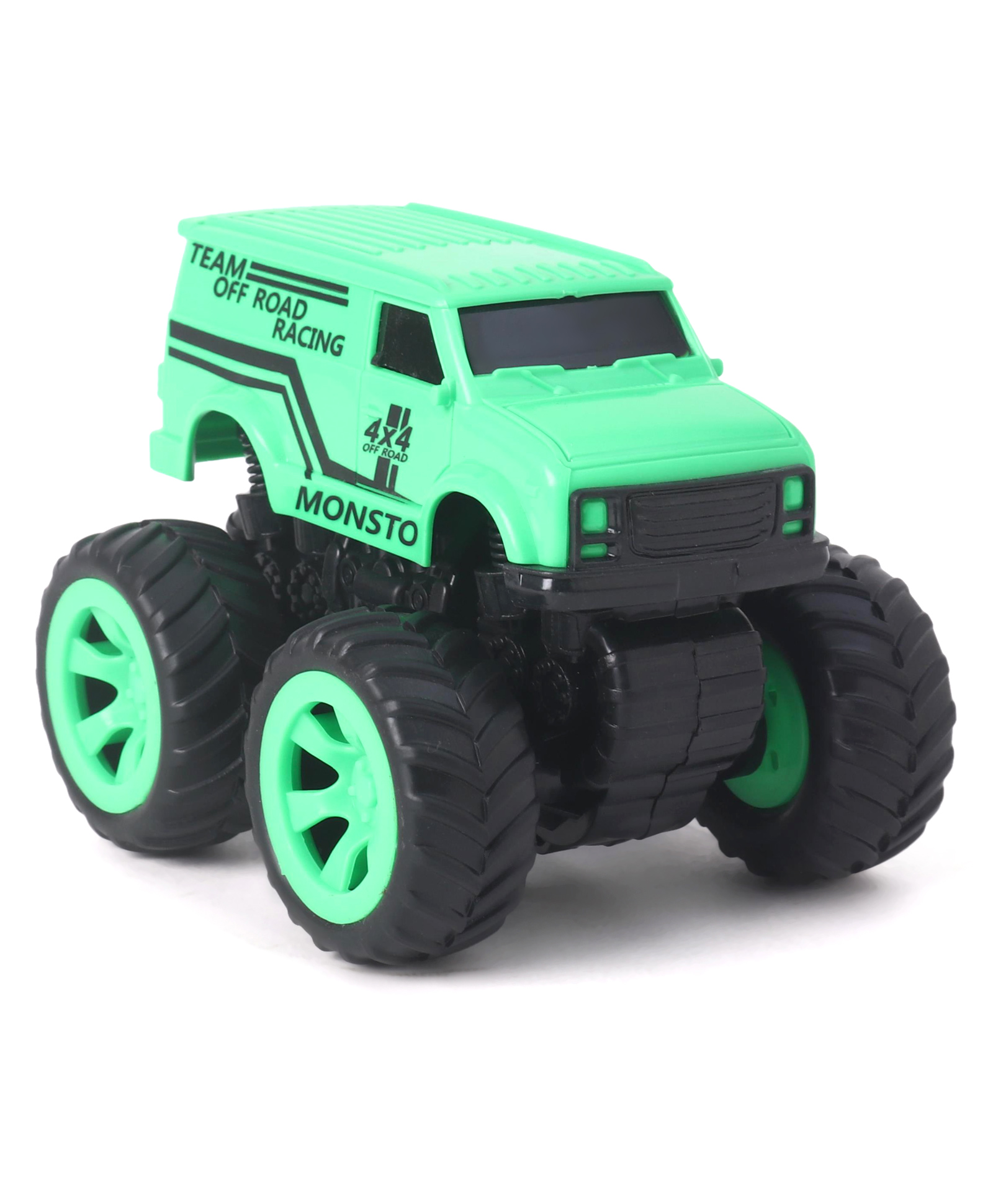 Monsto Friction Powered Toy Truck - Green-picture-35