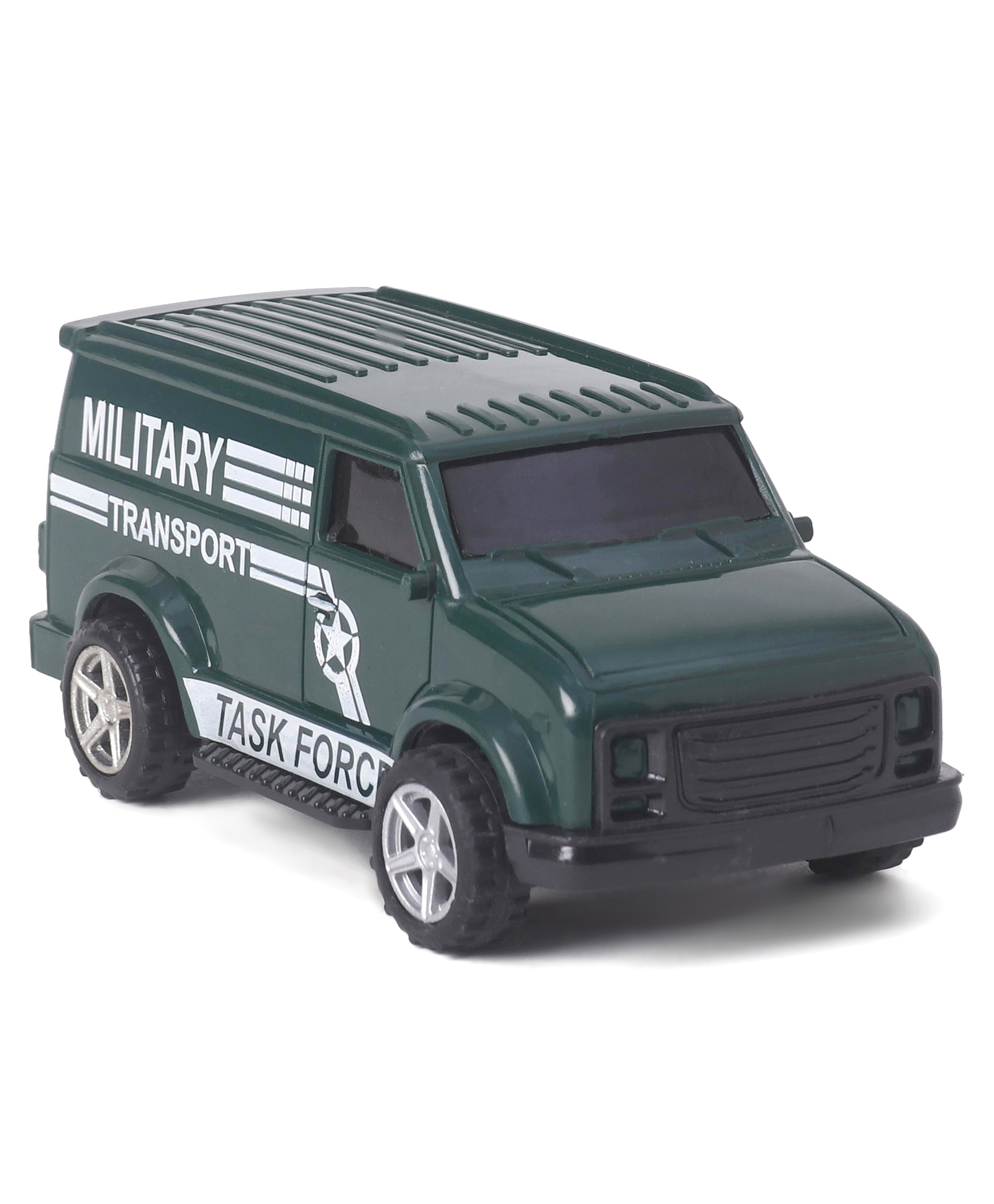 Monsto Pull Back Military Toy Car - Green-image-40
